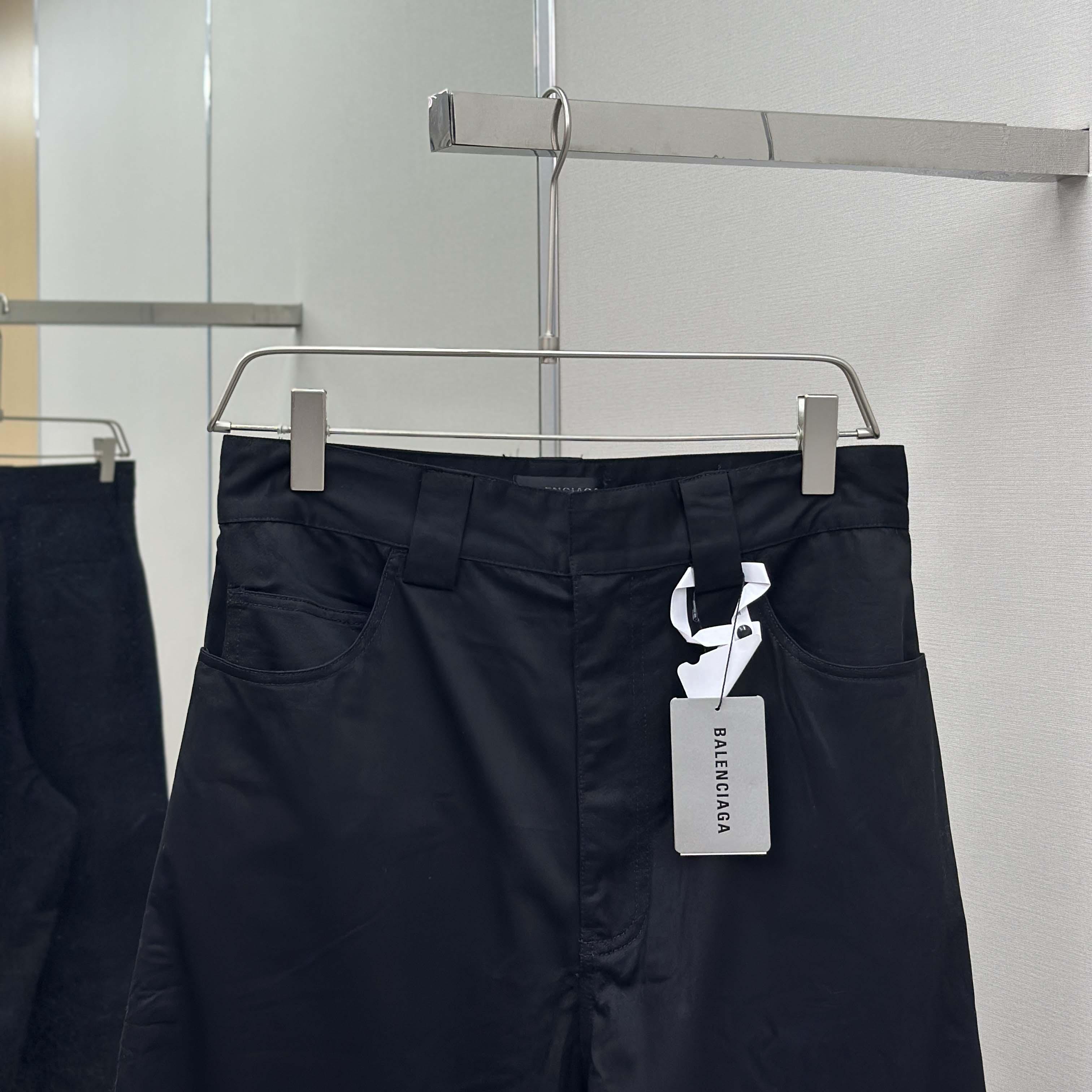 Balenciaga Workwear Utility Pants In Black - DopestKickz