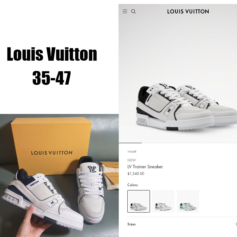 Louis Vuitton LV Trainer Sneaker      1AIJ45 - DopestKickz