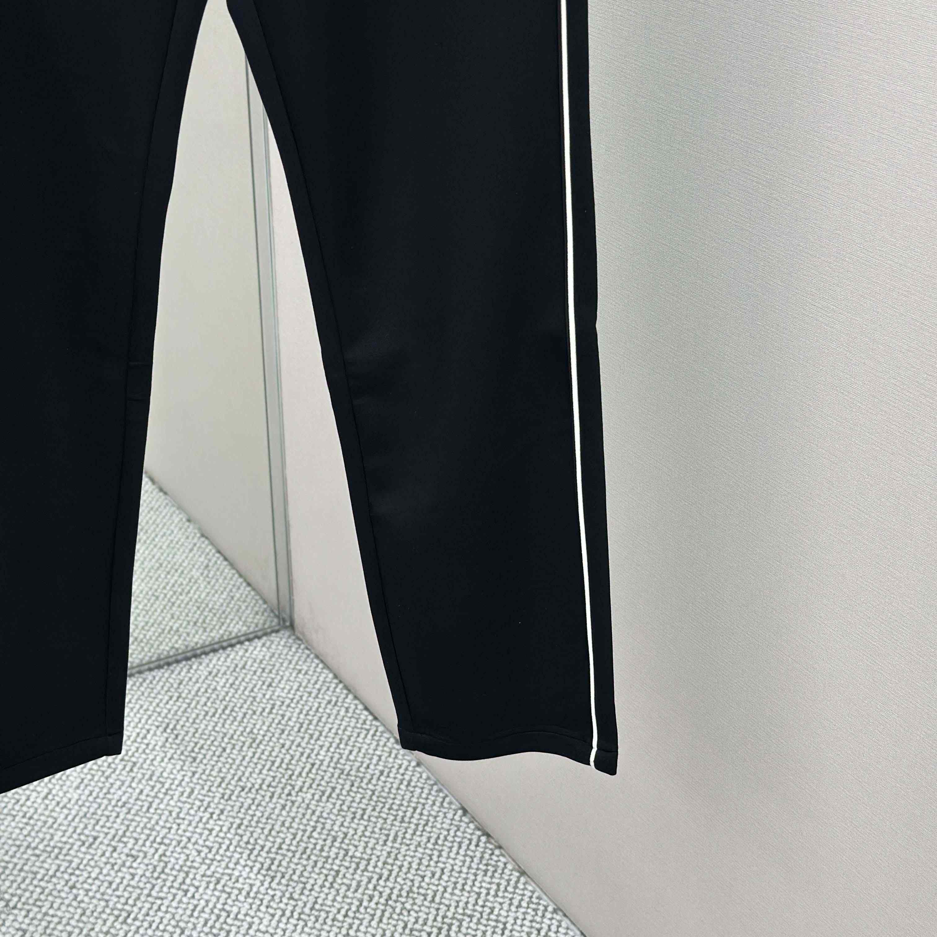 Fendi Black Cotton Pants - DopestKickz