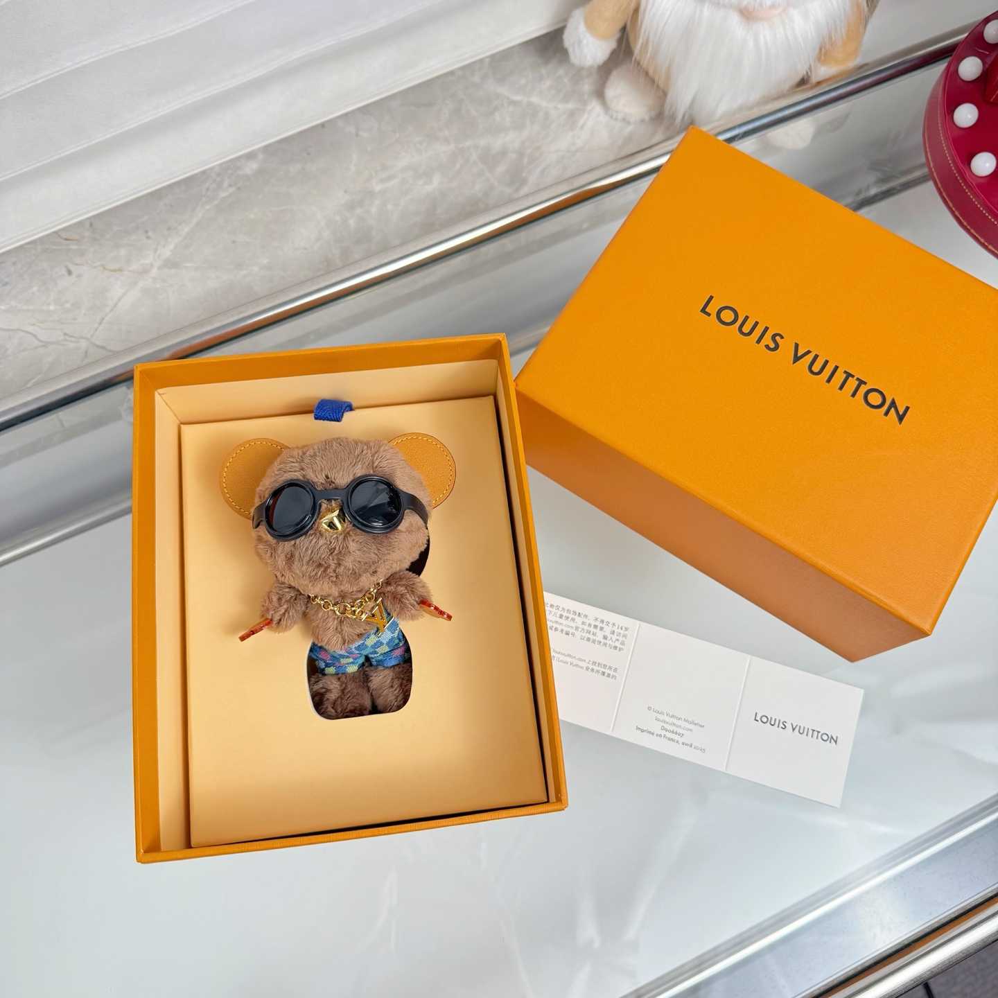 Louis Vuitton LV Louis Bear Bag Charm  M03178 - DopestKickz