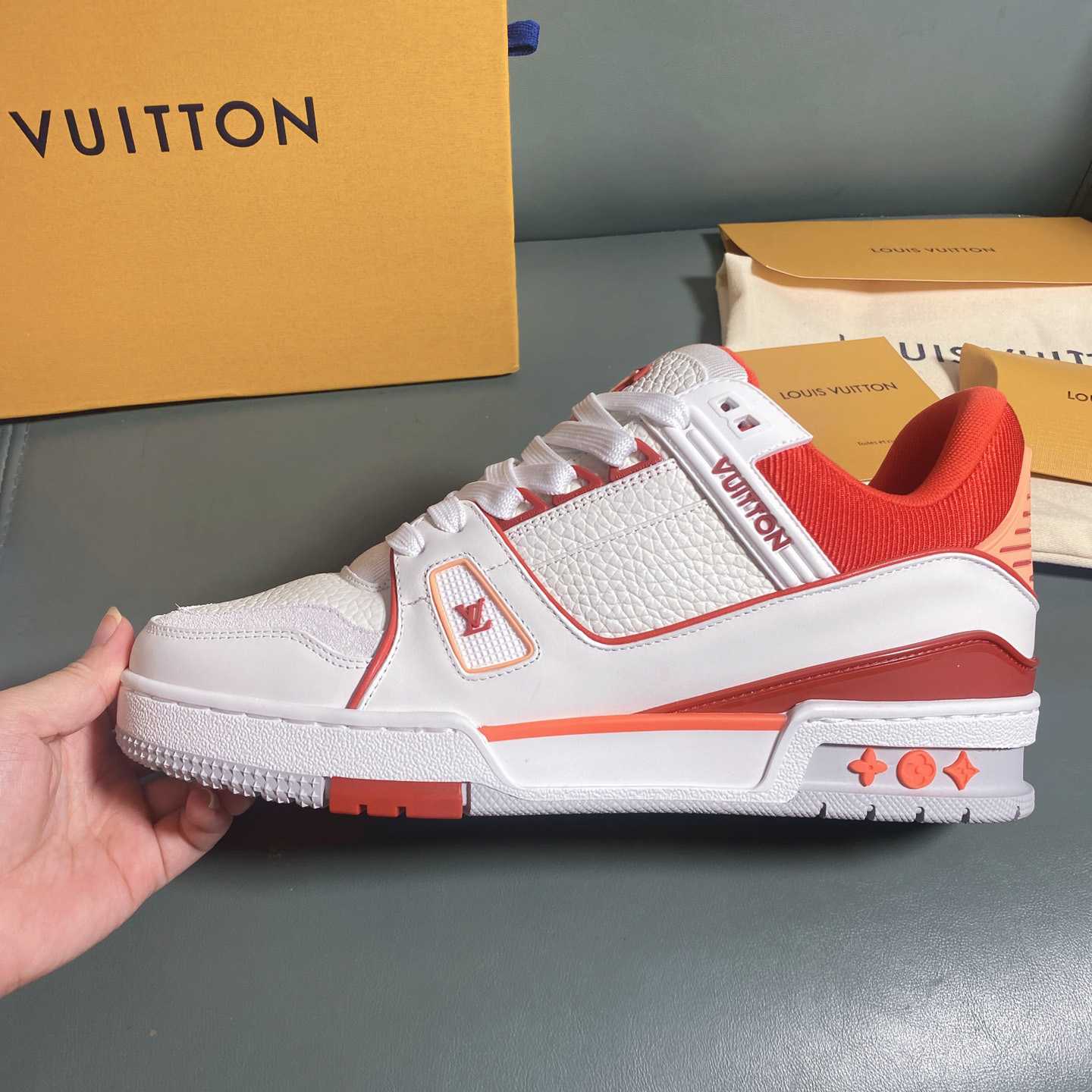 Louis Vuitton LV Trainer Sneaker      1AIIZM - DopestKickz