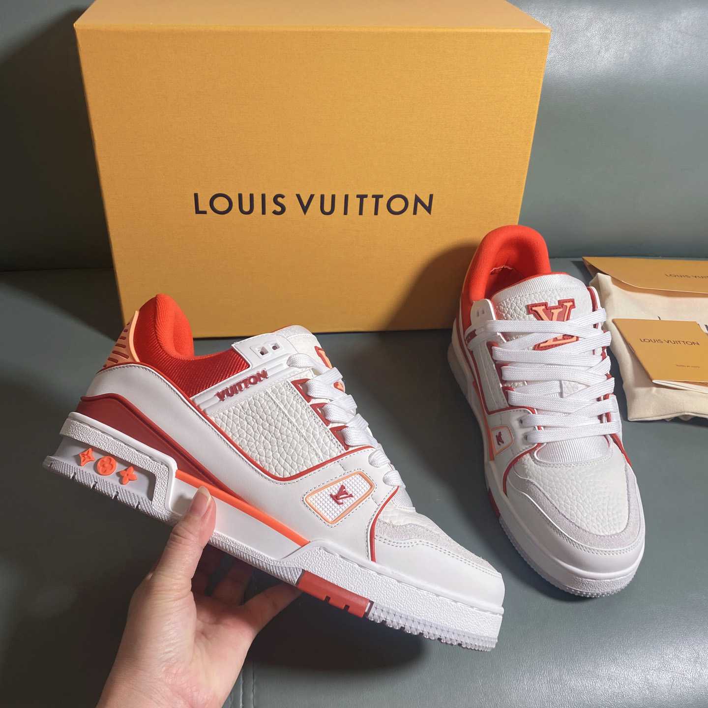 Louis Vuitton LV Trainer Sneaker      1AIIZM - DopestKickz