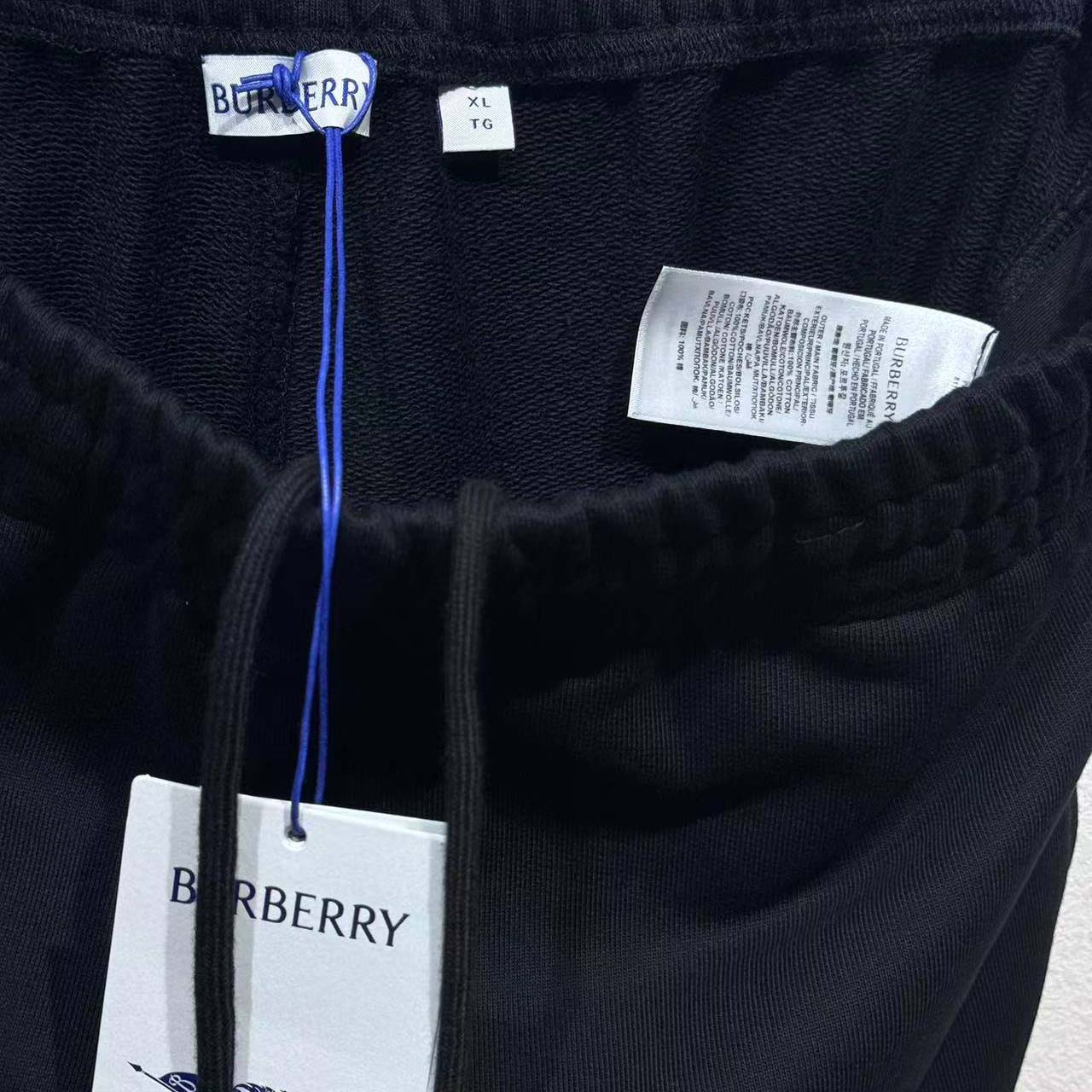 Burberry Cotton Track Pants - DopestKickz
