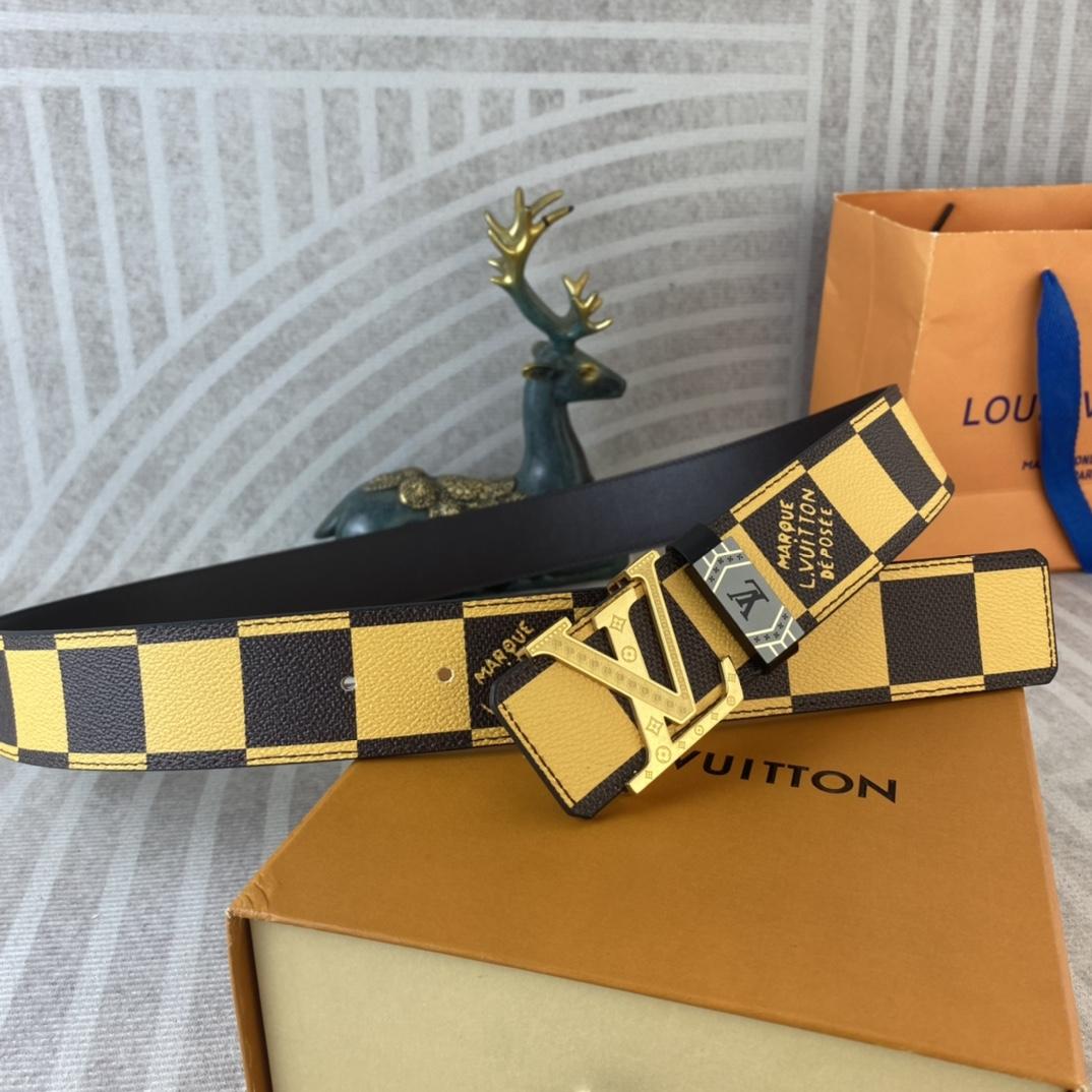 Louis Vuitton 40mm Reversible Belt  - DopestKickz