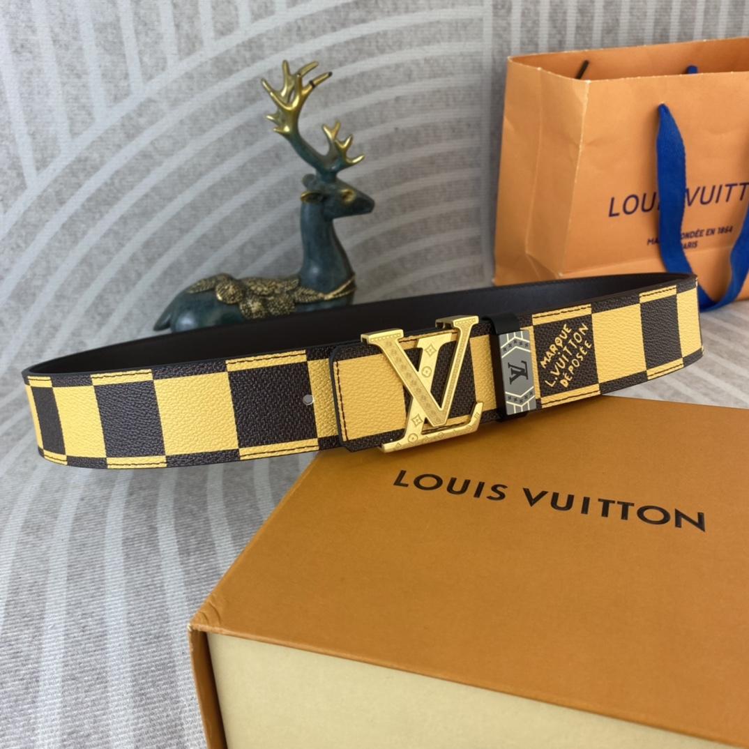 Louis Vuitton 40mm Reversible Belt  - DopestKickz