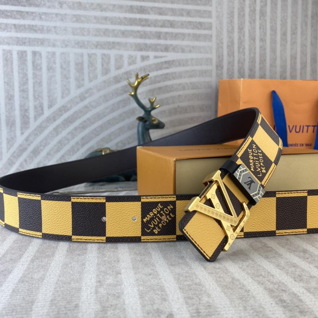 Louis Vuitton 40mm Reversible Belt  - DopestKickz