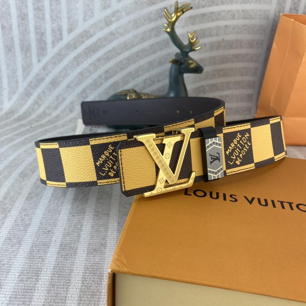 Louis Vuitton 40mm Reversible Belt  - DopestKickz