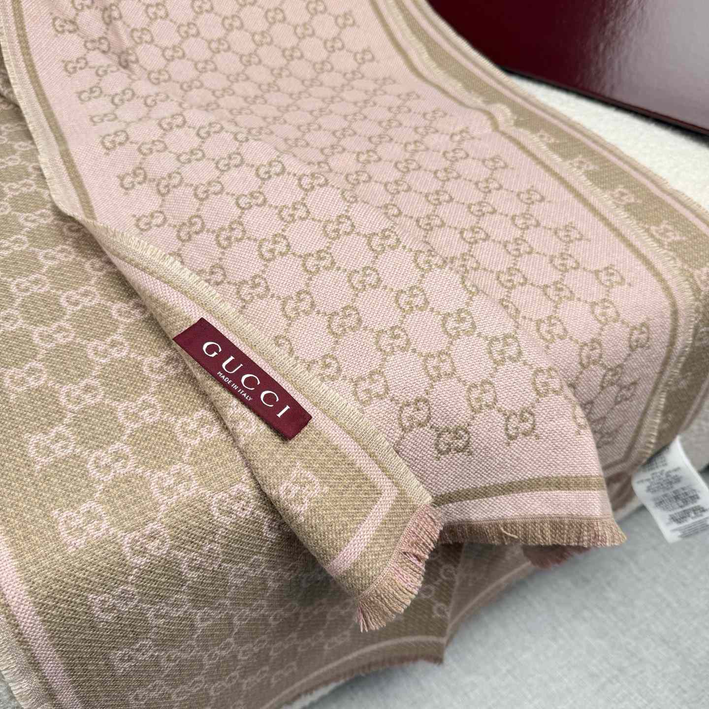 Gucci GG Wool Scarf - DopestKickz