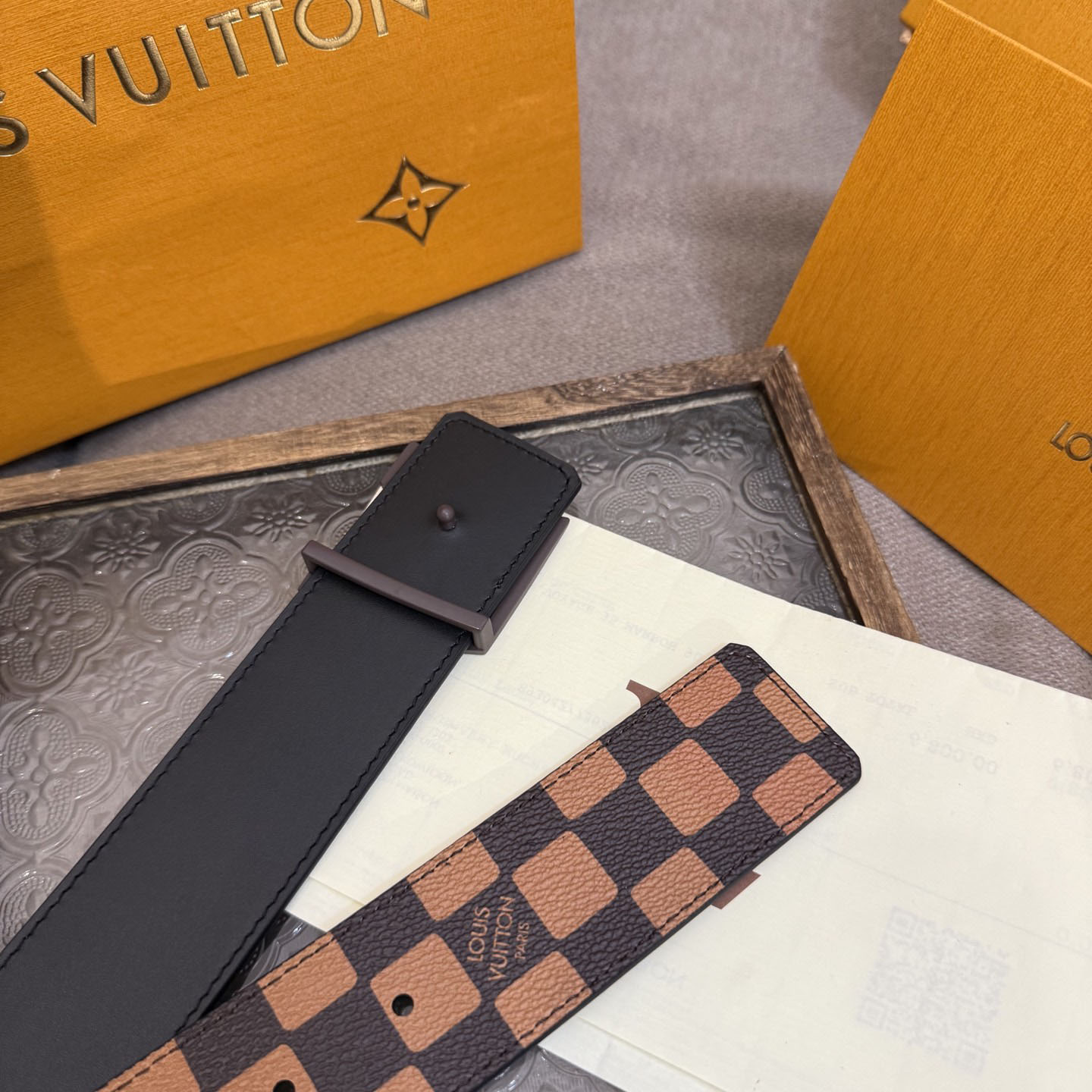 Louis Vuitton 40mm Reversible Belt  - DopestKickz