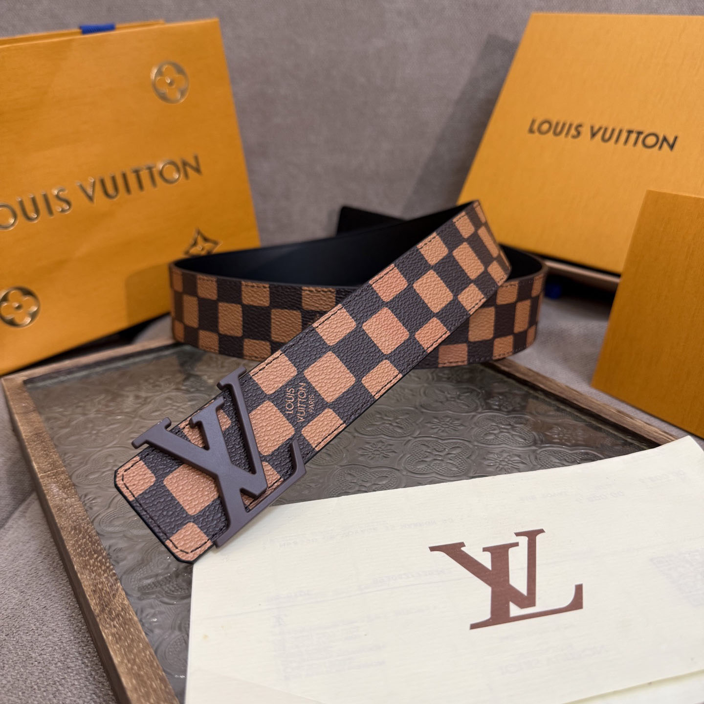 Louis Vuitton 40mm Reversible Belt  - DopestKickz
