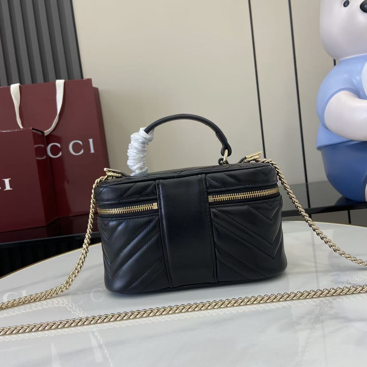Gucci GG Marmont Mini Vanity Bag - DopestKickz