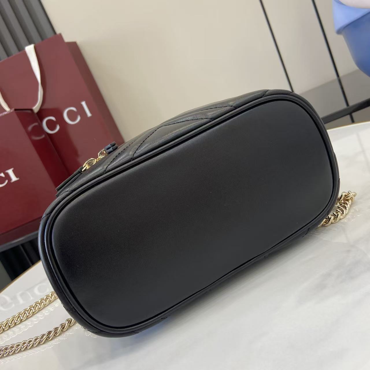 Gucci GG Marmont Mini Vanity Bag - DopestKickz