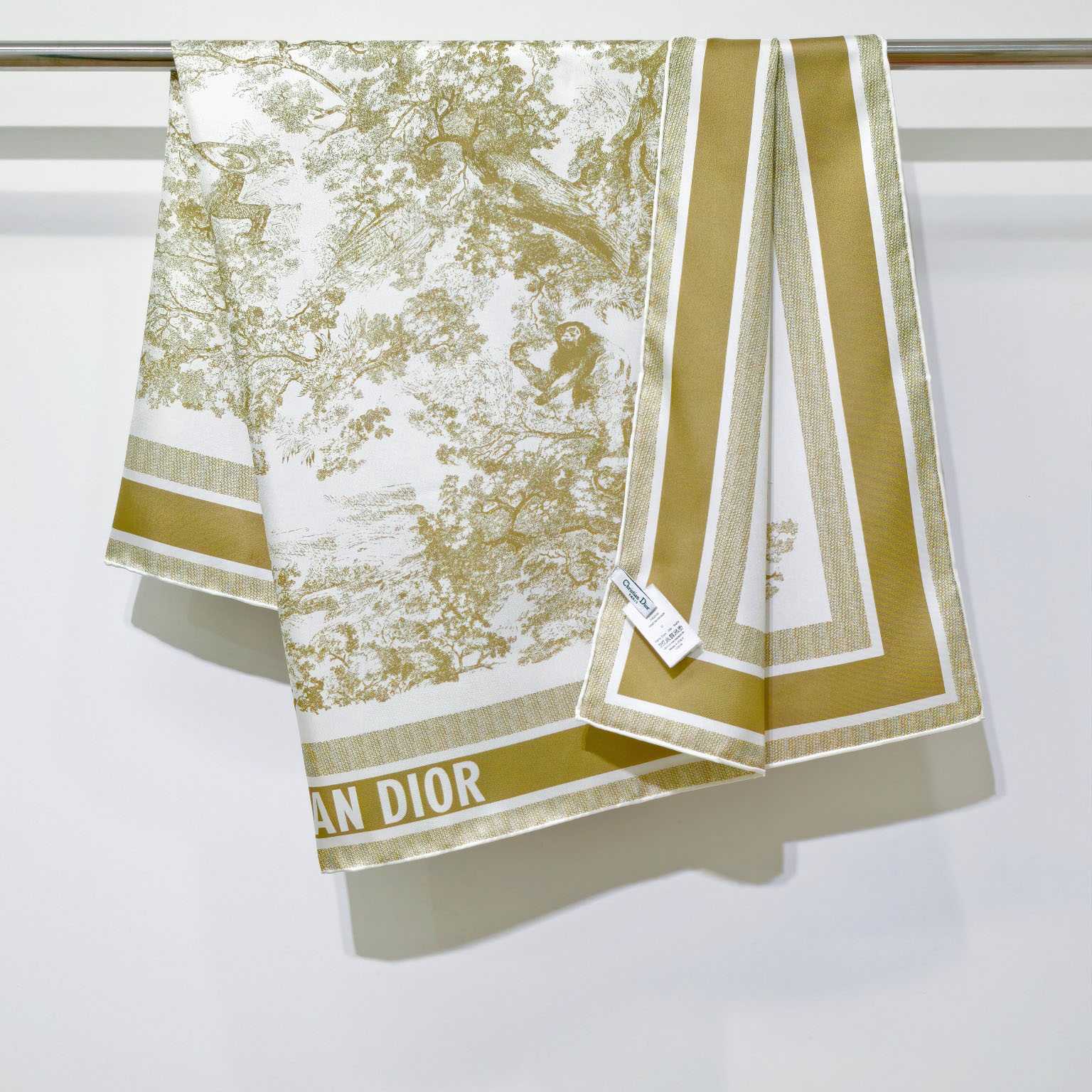 Dior Toile de Jouy Sauvage 90 Square Scarf  - DopestKickz