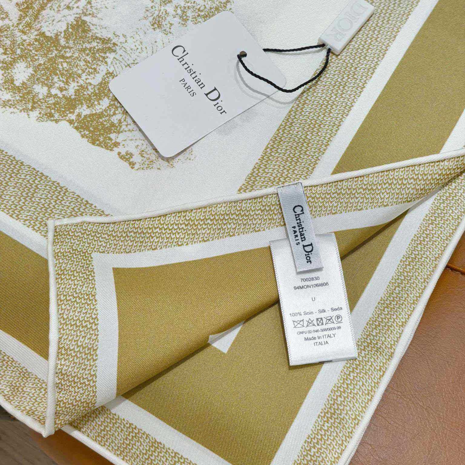 Dior Toile de Jouy Sauvage 90 Square Scarf  - DopestKickz