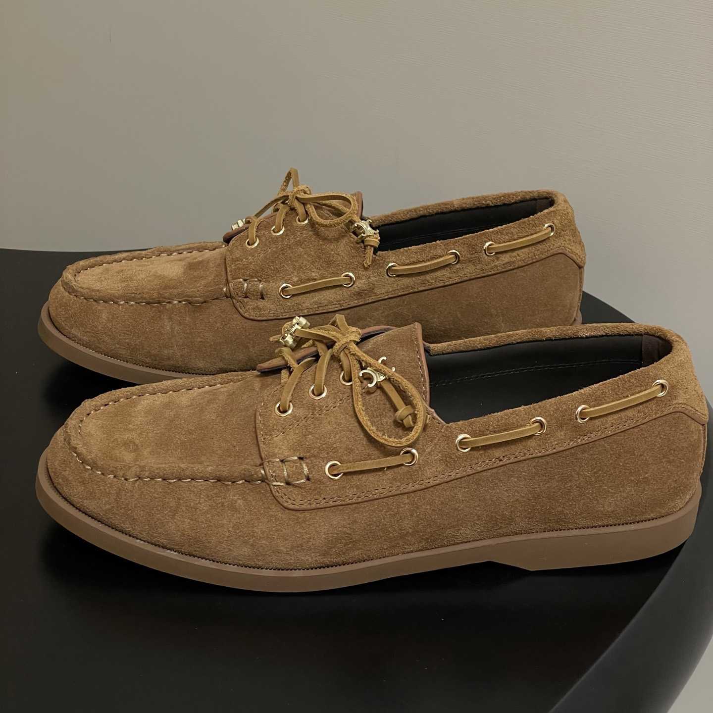 Celine Bateau In Suede Calfskin - DopestKickz