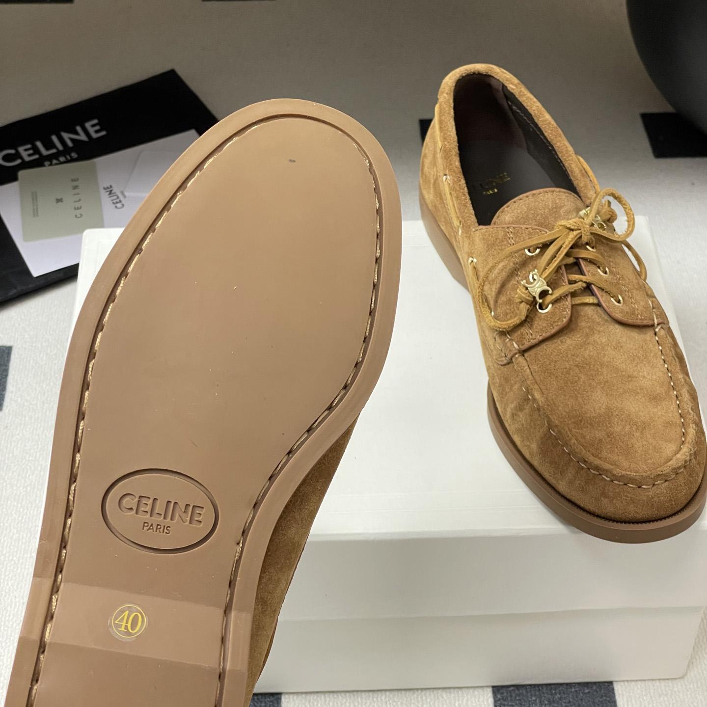 Celine Bateau In Suede Calfskin - DopestKickz