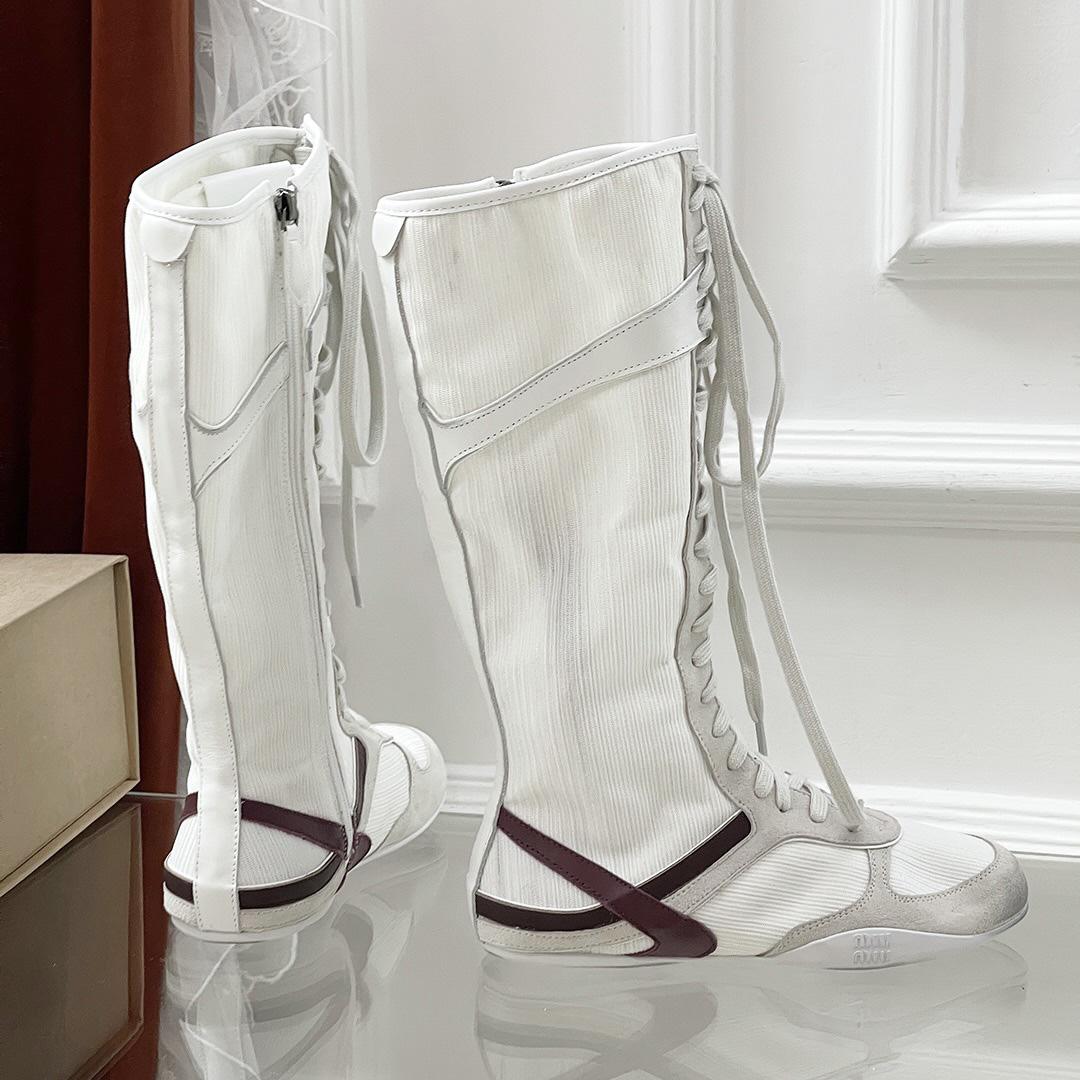 Miu Miu Panelled Boots - DopestKickz