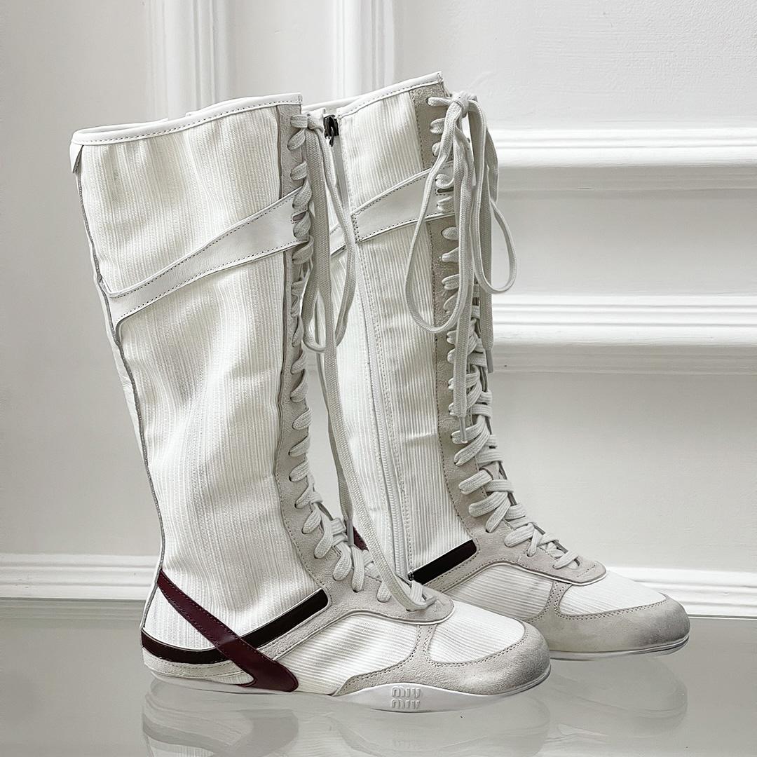 Miu Miu Panelled Boots - DopestKickz