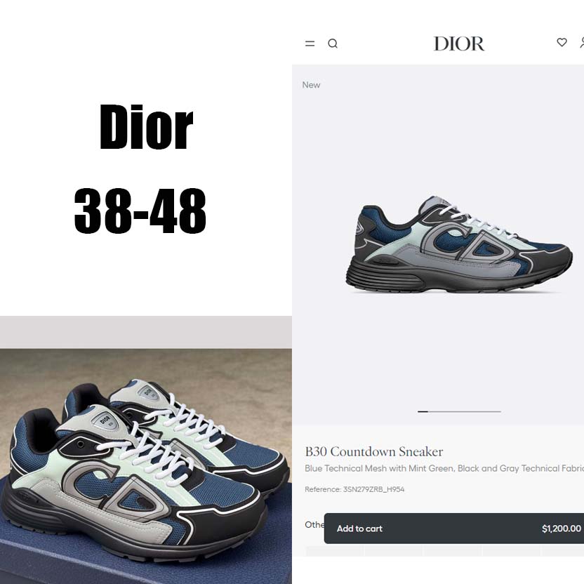 Dior B30 Countdown Sneaker      - DopestKickz