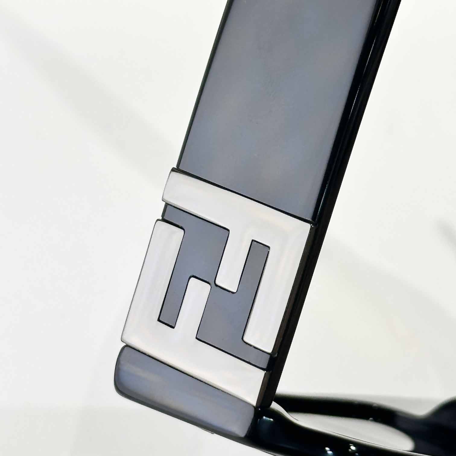 Fendi FF Squared Black Acetate Sunglasses  FE40587 - DopestKickz