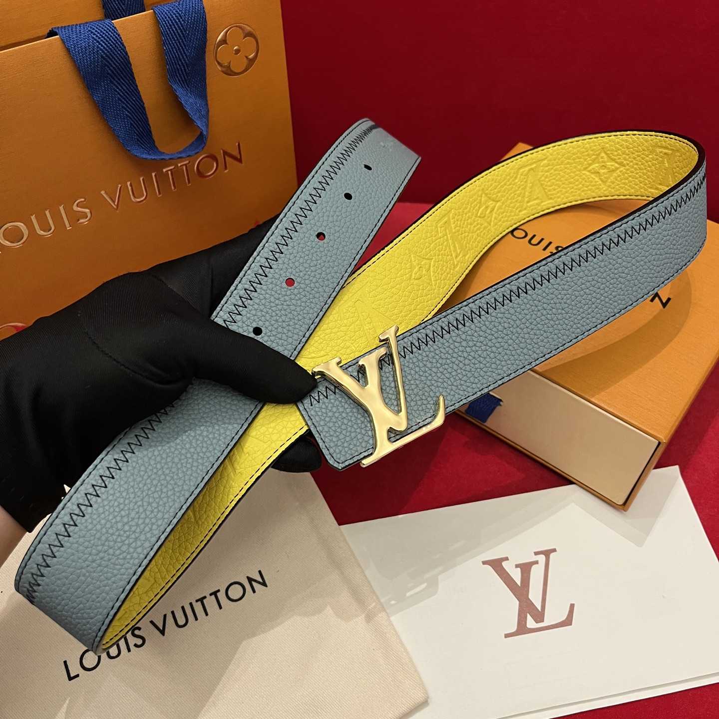Louis Vuitton 40mm Reversible Belt  - DopestKickz