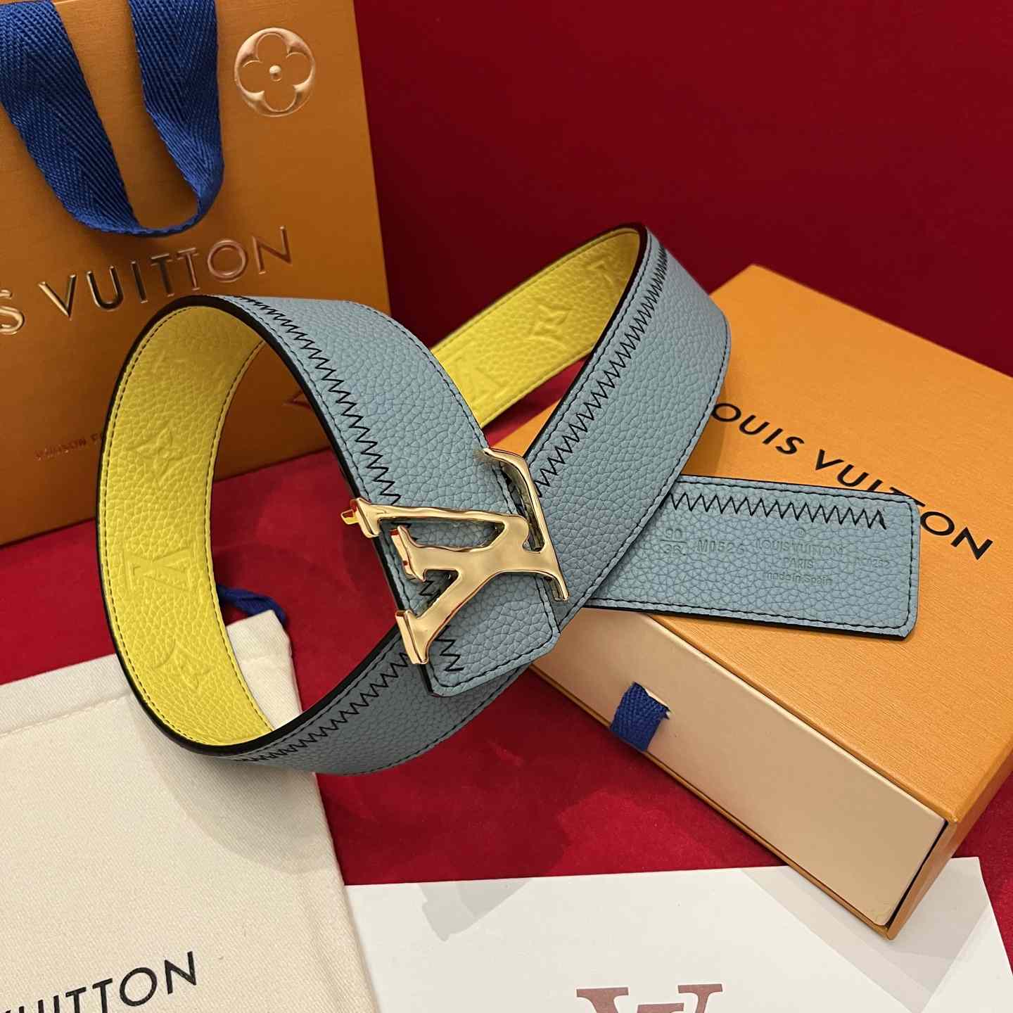 Louis Vuitton 40mm Reversible Belt  - DopestKickz