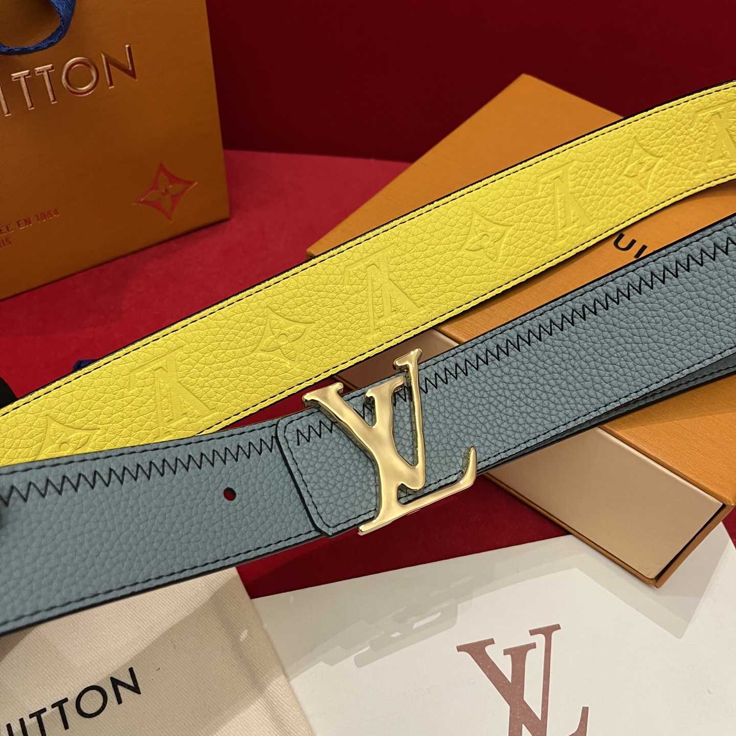 Louis Vuitton 40mm Reversible Belt  - DopestKickz