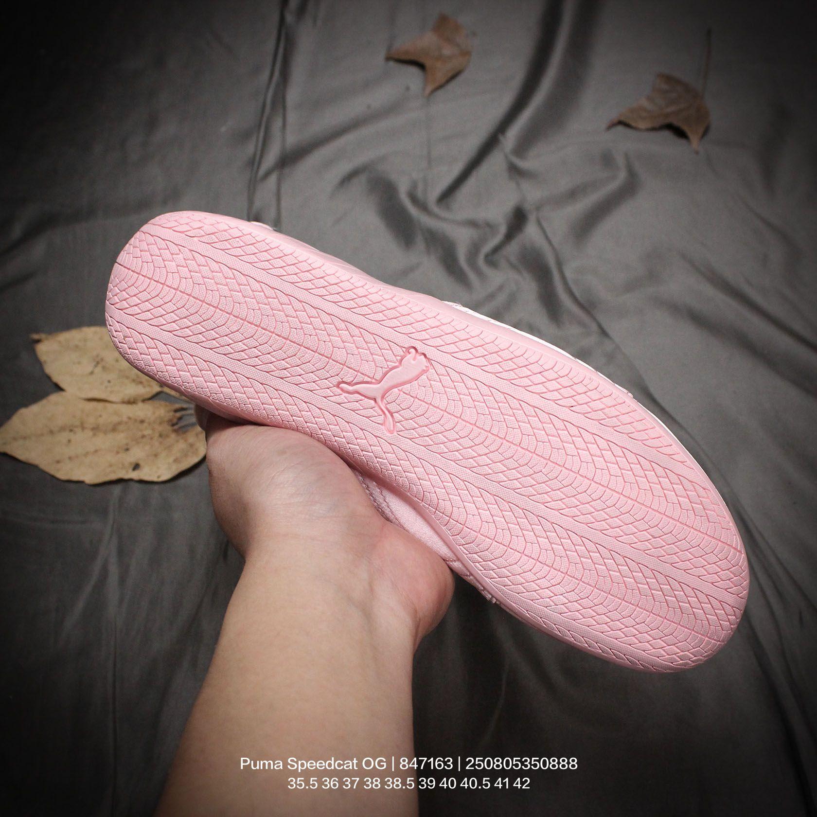 Balenciaga Speedcat Ballet Satin Balenciaga In Light Pink Satin - DopestKickz