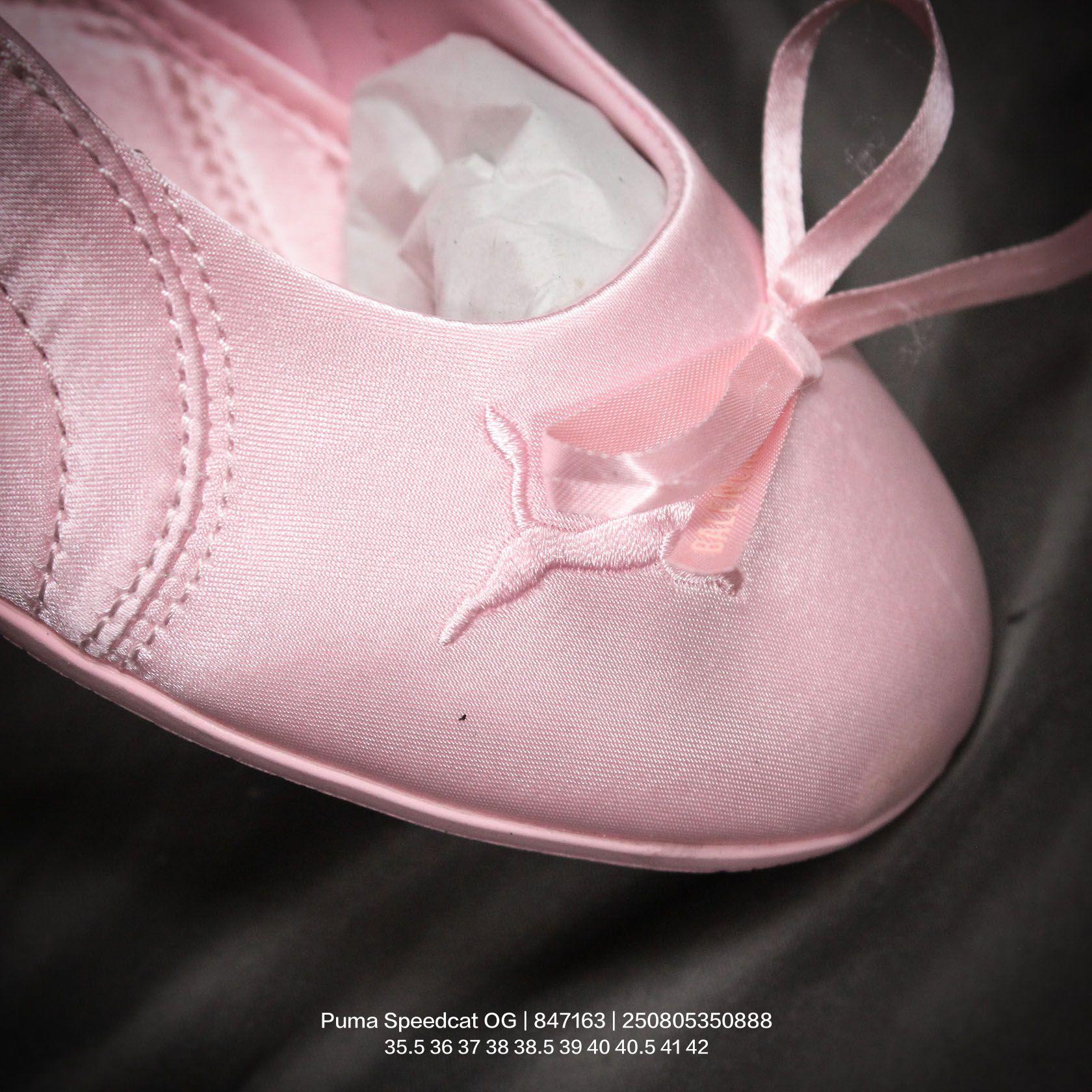 Balenciaga Speedcat Ballet Satin Balenciaga In Light Pink Satin - DopestKickz