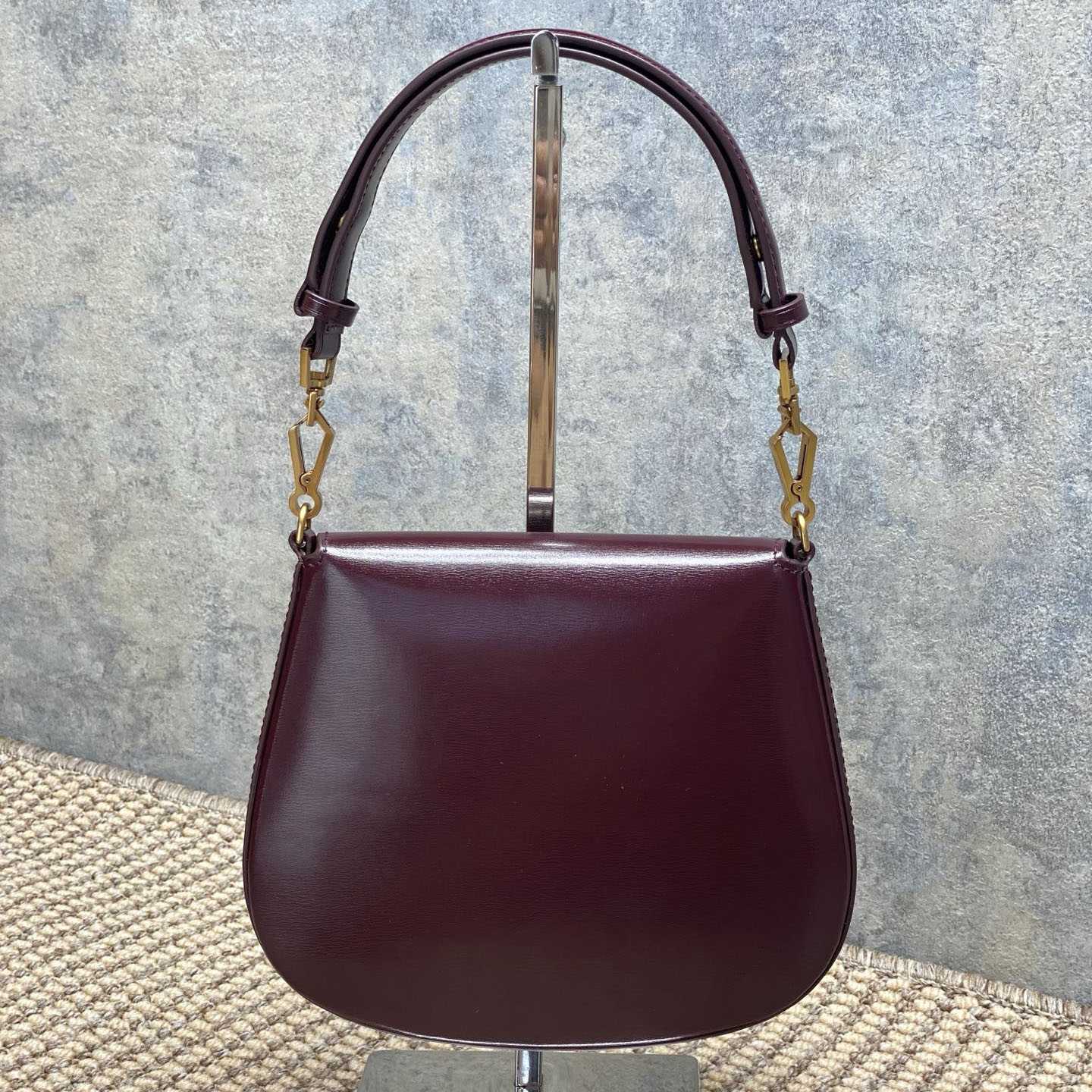 Saint Laurent Mini Voltaire Top Handle Bag In Patent Leather - DopestKickz