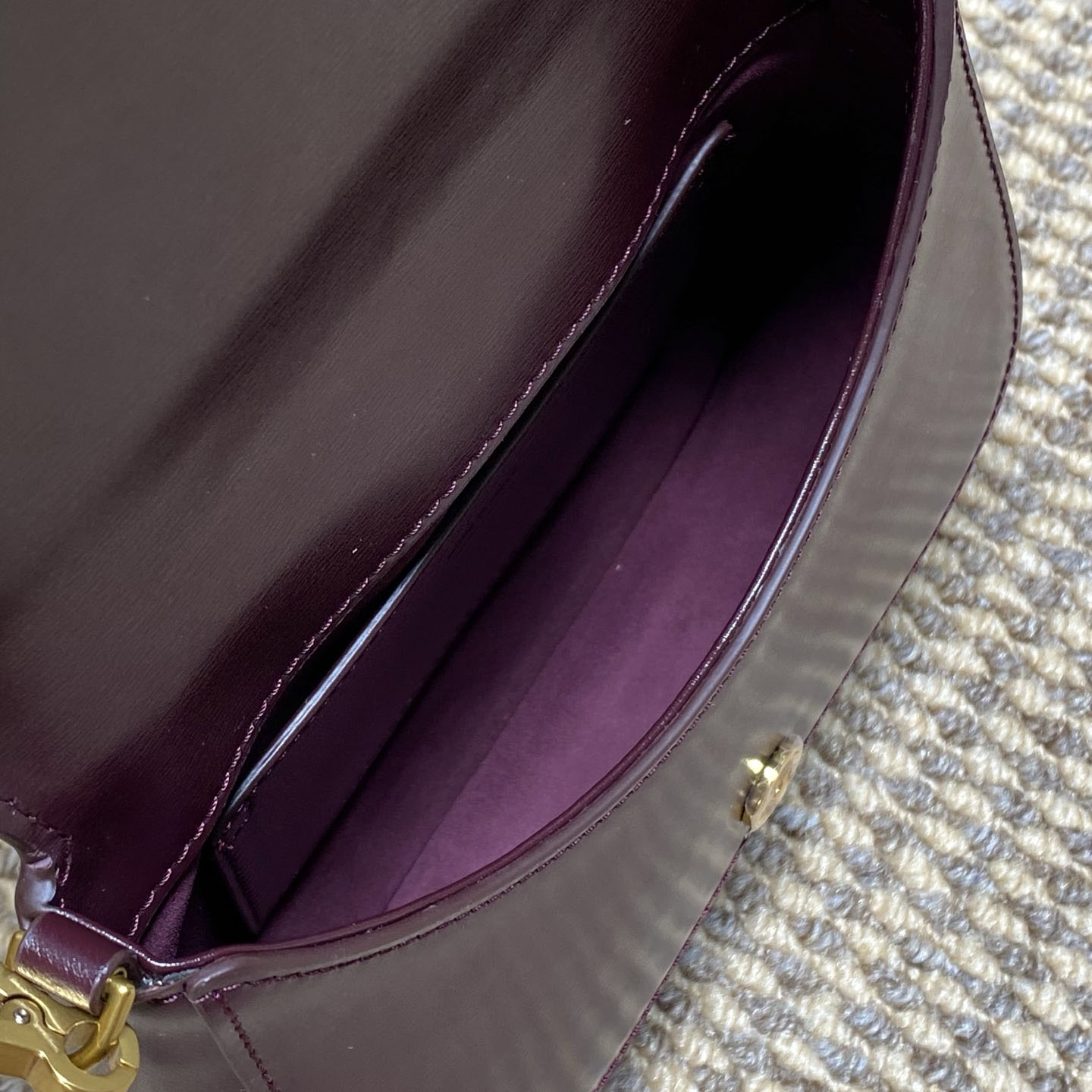 Saint Laurent Mini Voltaire Top Handle Bag In Patent Leather - DopestKickz