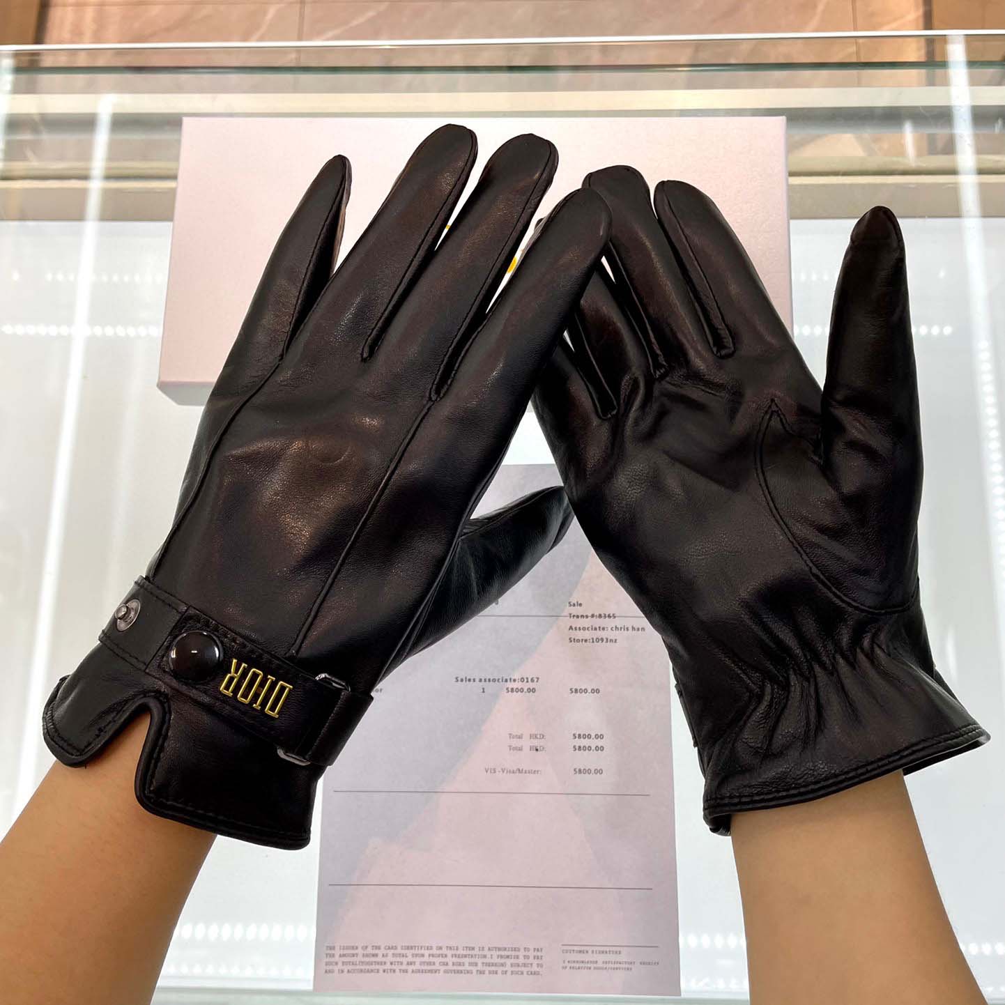 Dior Men's Gloves  - DopestKickz