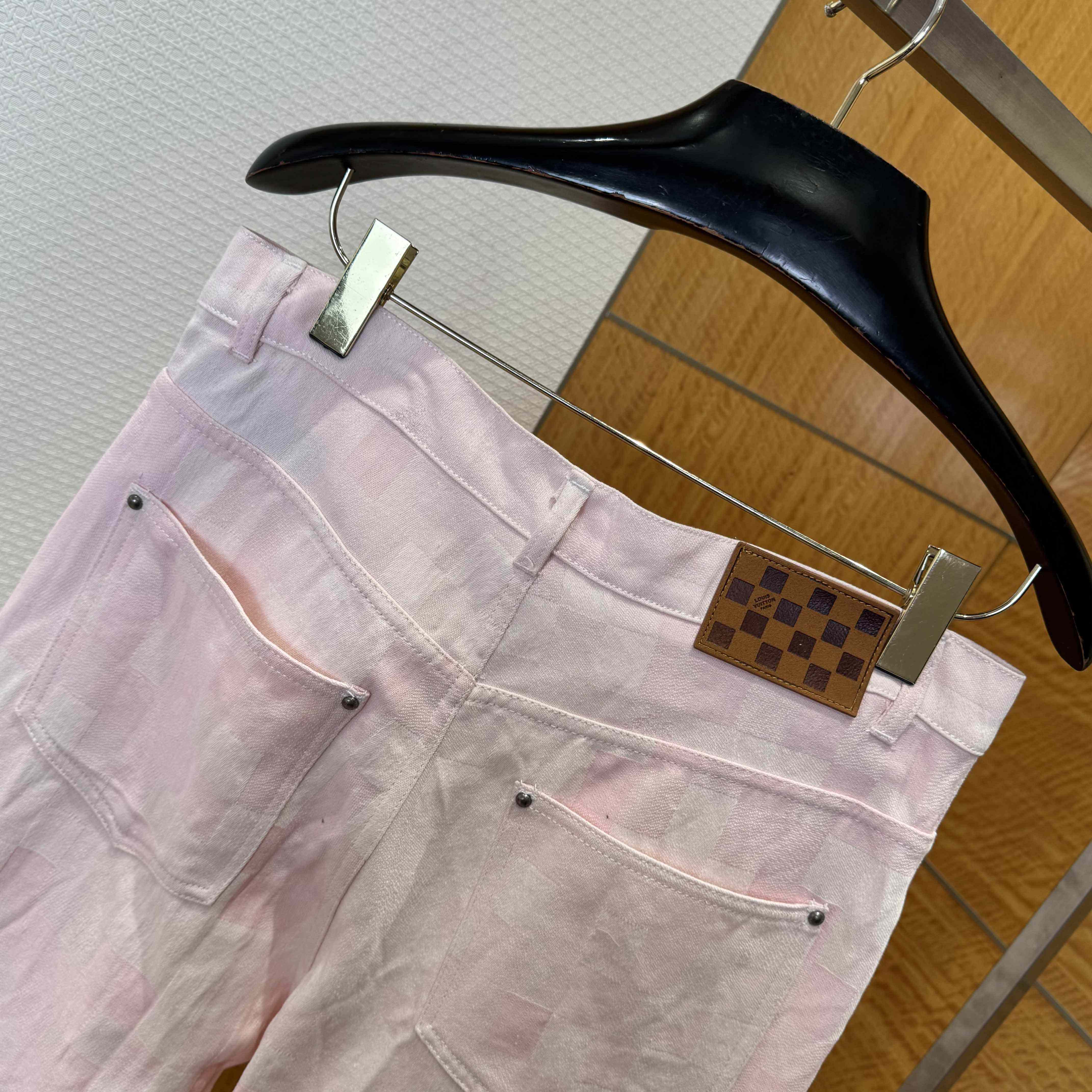 Louis Vuitton Damoflage Denim Skate Pants   1AILVF - DopestKickz