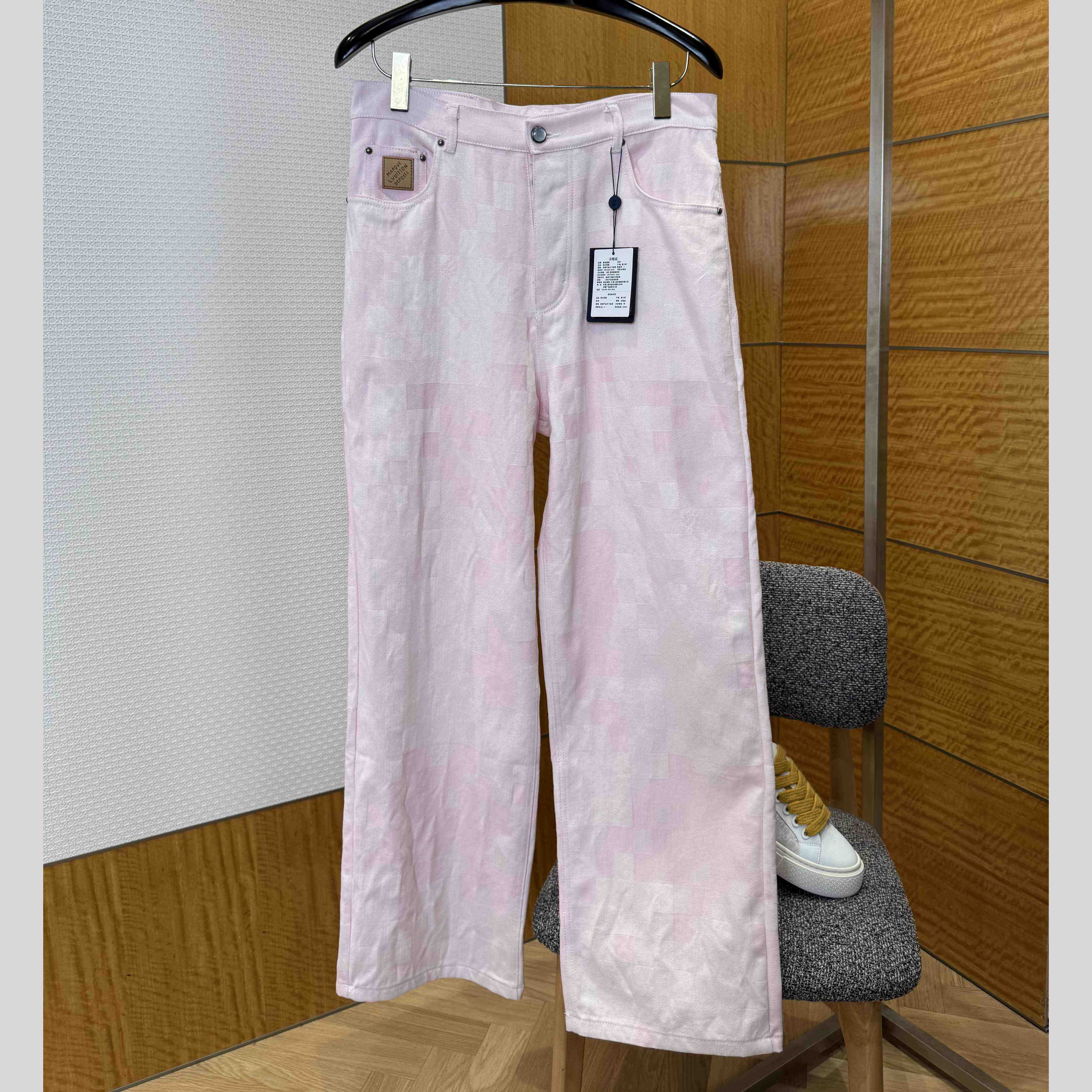 Louis Vuitton Damoflage Denim Skate Pants   1AILVF - DopestKickz