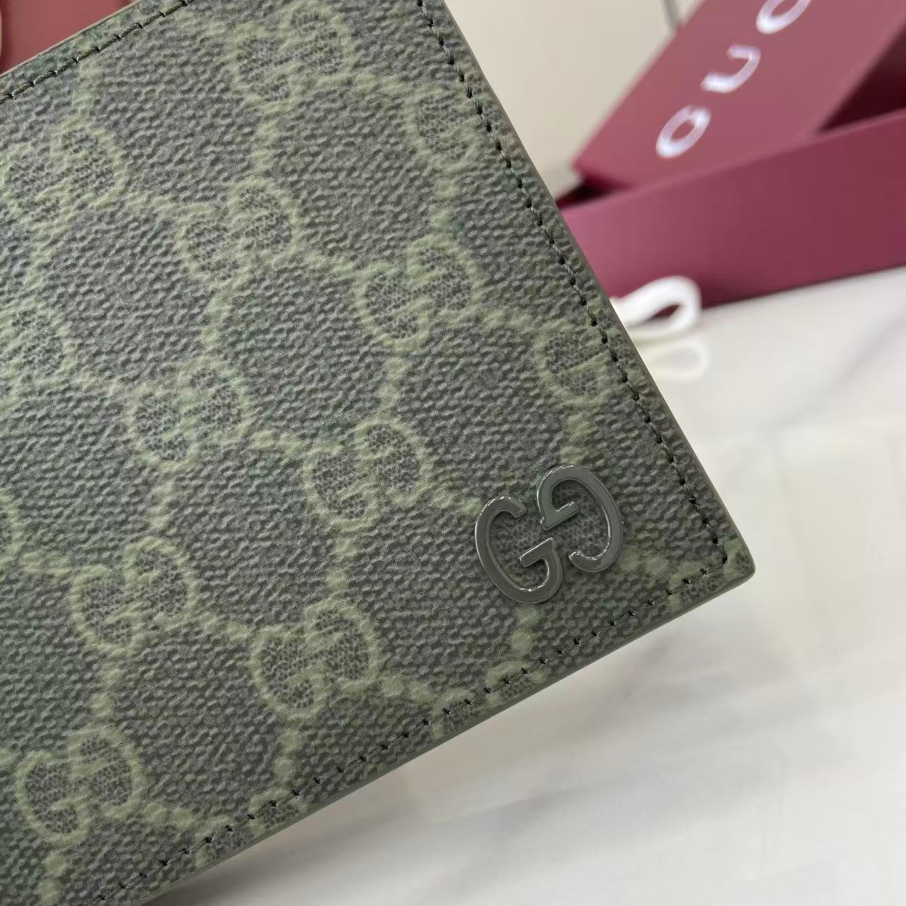 Gucci GG Monogram Bi-fold Wallet - DopestKickz