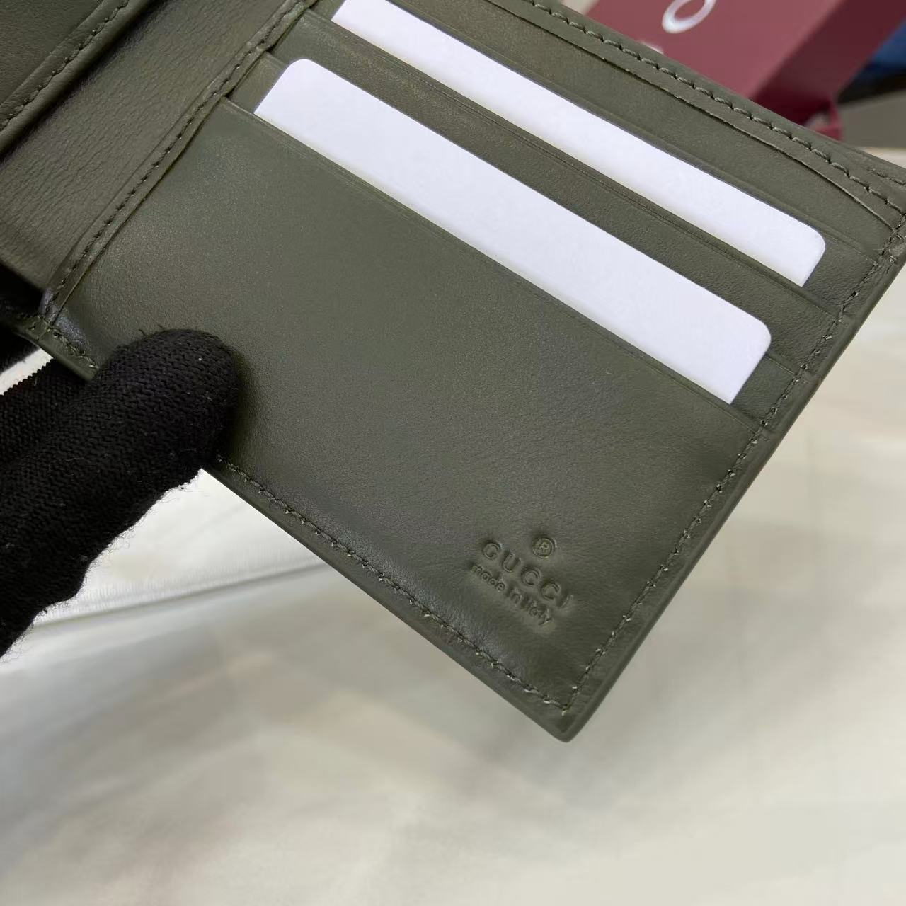 Gucci GG Monogram Bi-fold Wallet - DopestKickz