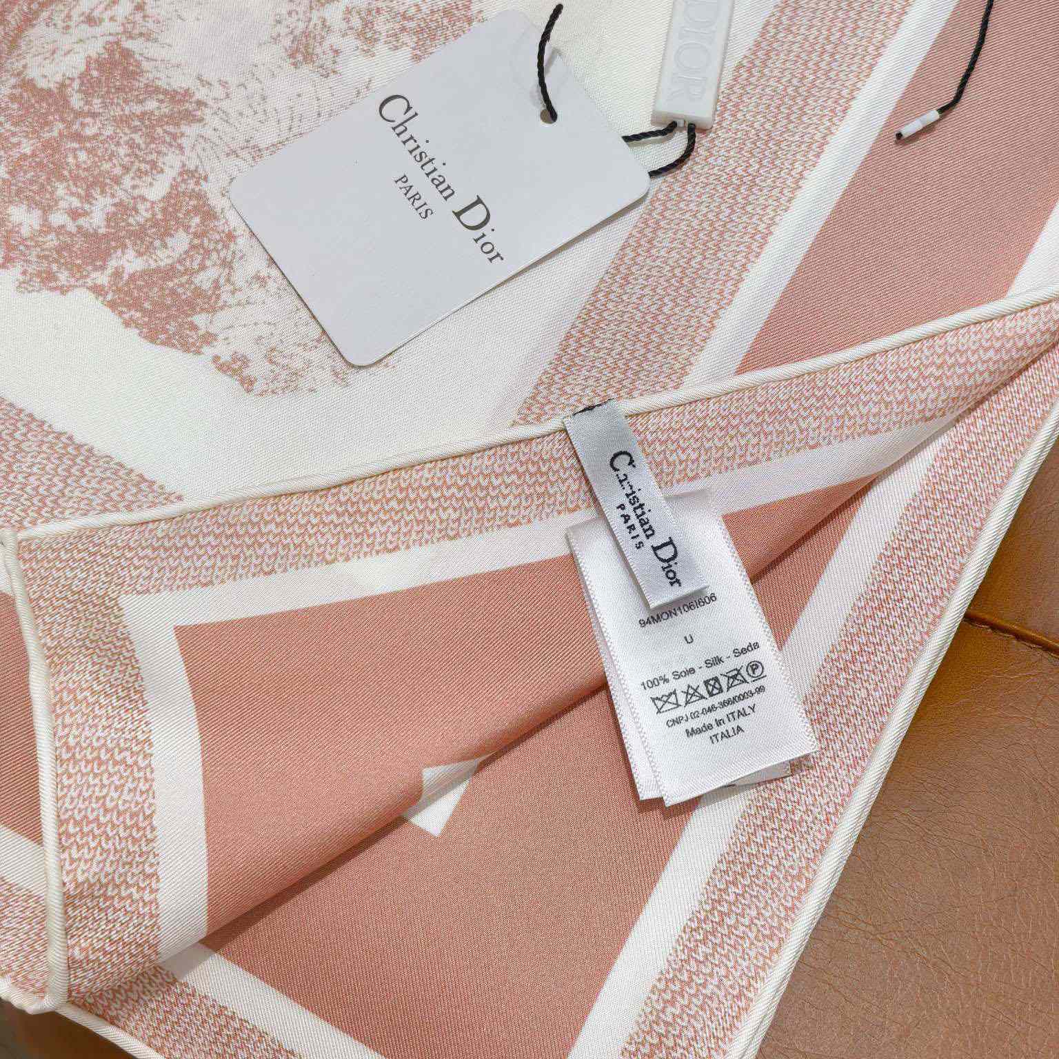 Dior Toile de Jouy Sauvage 90 Square Scarf  - DopestKickz