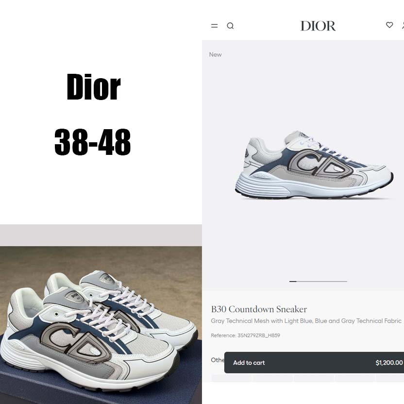 Dior B30 Countdown Sneaker      - DopestKickz