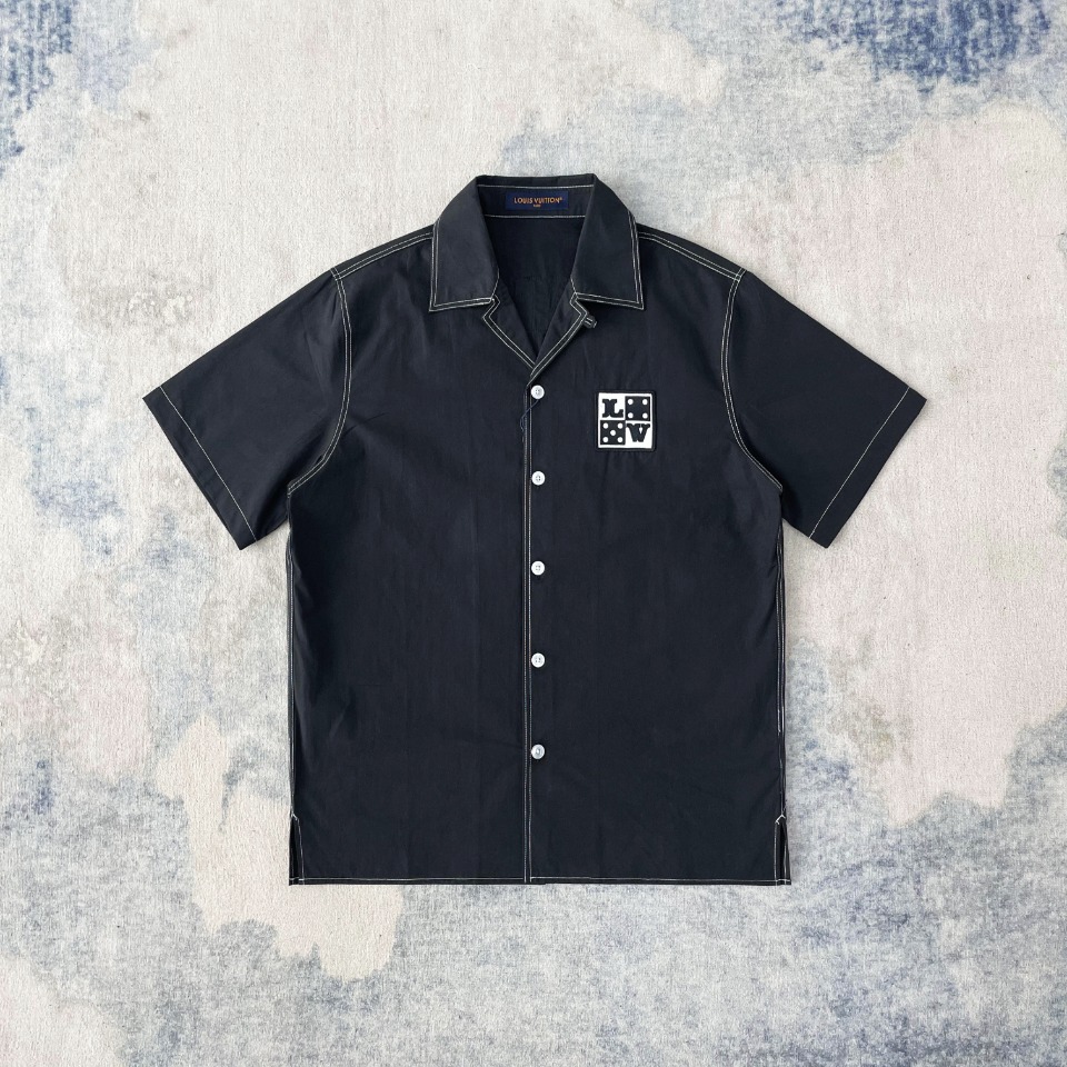 Louis Vuitton Short-Sleeved Shirt    - DopestKickz