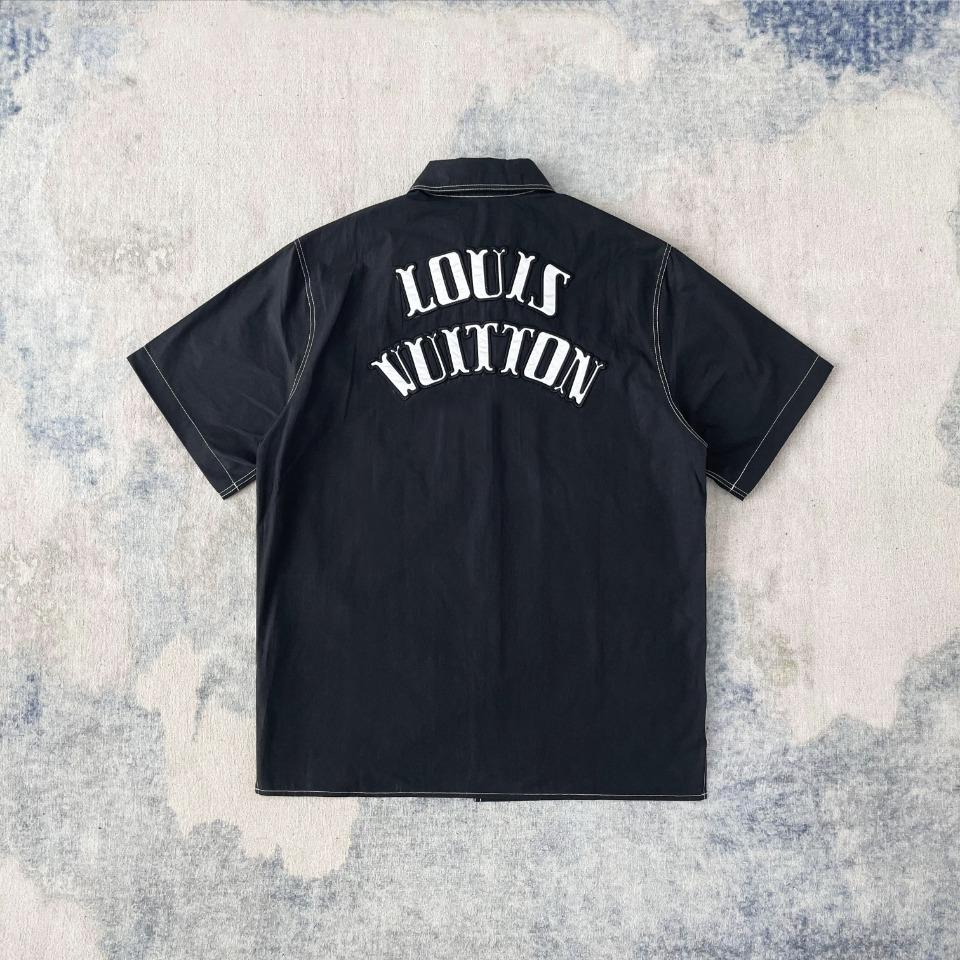 Louis Vuitton Short-Sleeved Shirt    - DopestKickz