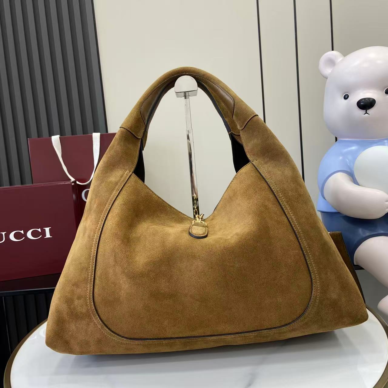 Gucci Softbit Maxi Shoulder Bag - DopestKickz