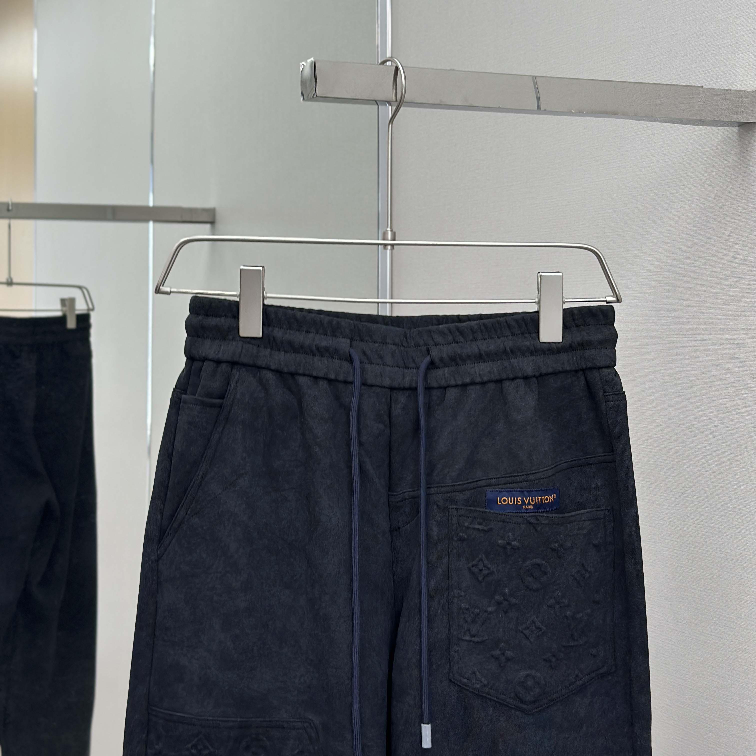 Louis Vuitton Monogram Cotton Pants - DopestKickz