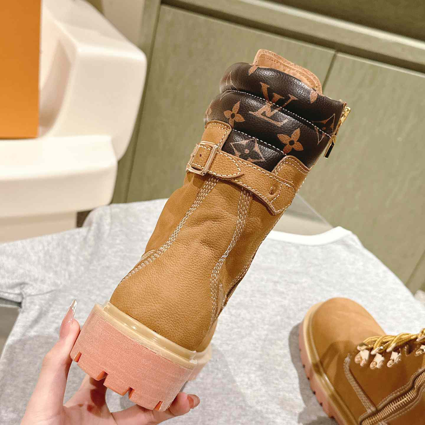 Louis Vuitton LV x Timberland Ranger Boots - DopestKickz