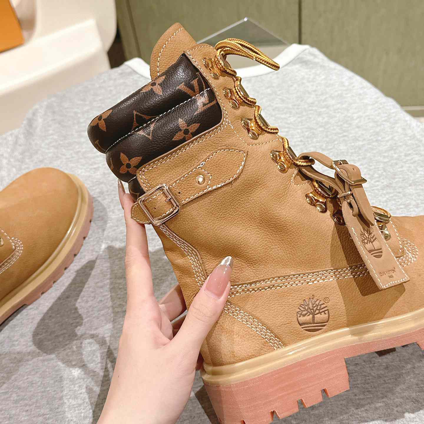 Louis Vuitton LV x Timberland Ranger Boots - DopestKickz