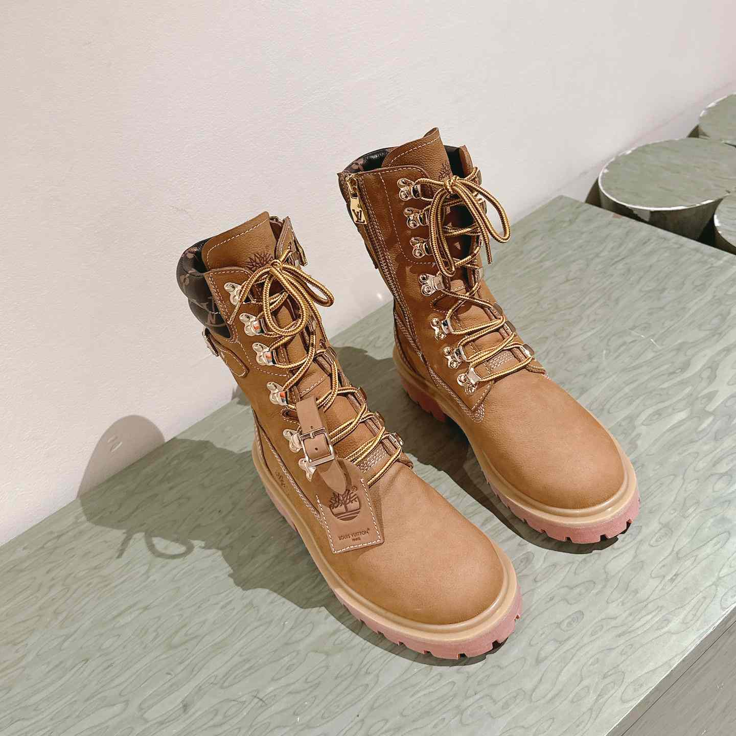 Louis Vuitton LV x Timberland Ranger Boots - DopestKickz