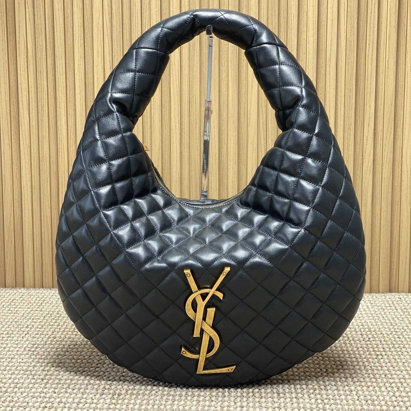 Saint Laurent Icare Hobo In Quilted Nappa - DopestKickz