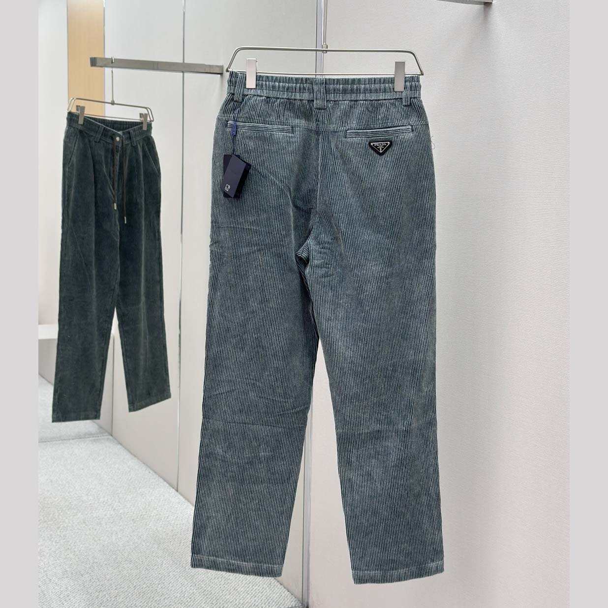 Prada Stretch Cotton Shirt And Pants - DopestKickz