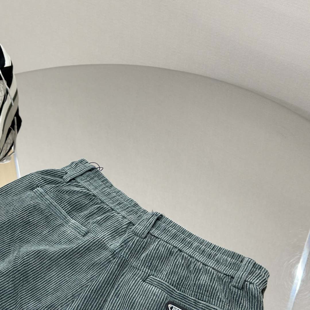 Prada Stretch Cotton Shirt And Pants - DopestKickz