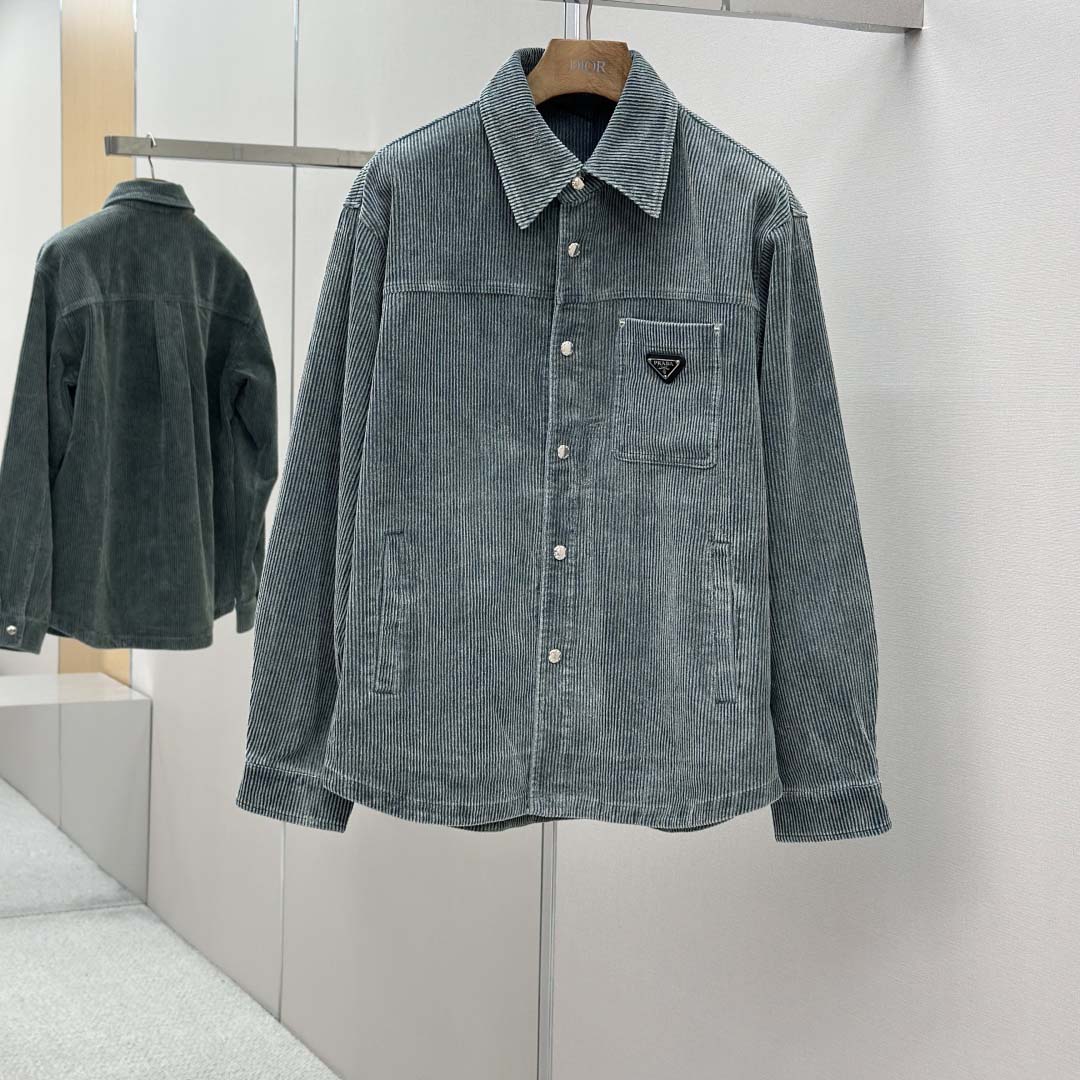 Prada Stretch Cotton Shirt And Pants - DopestKickz