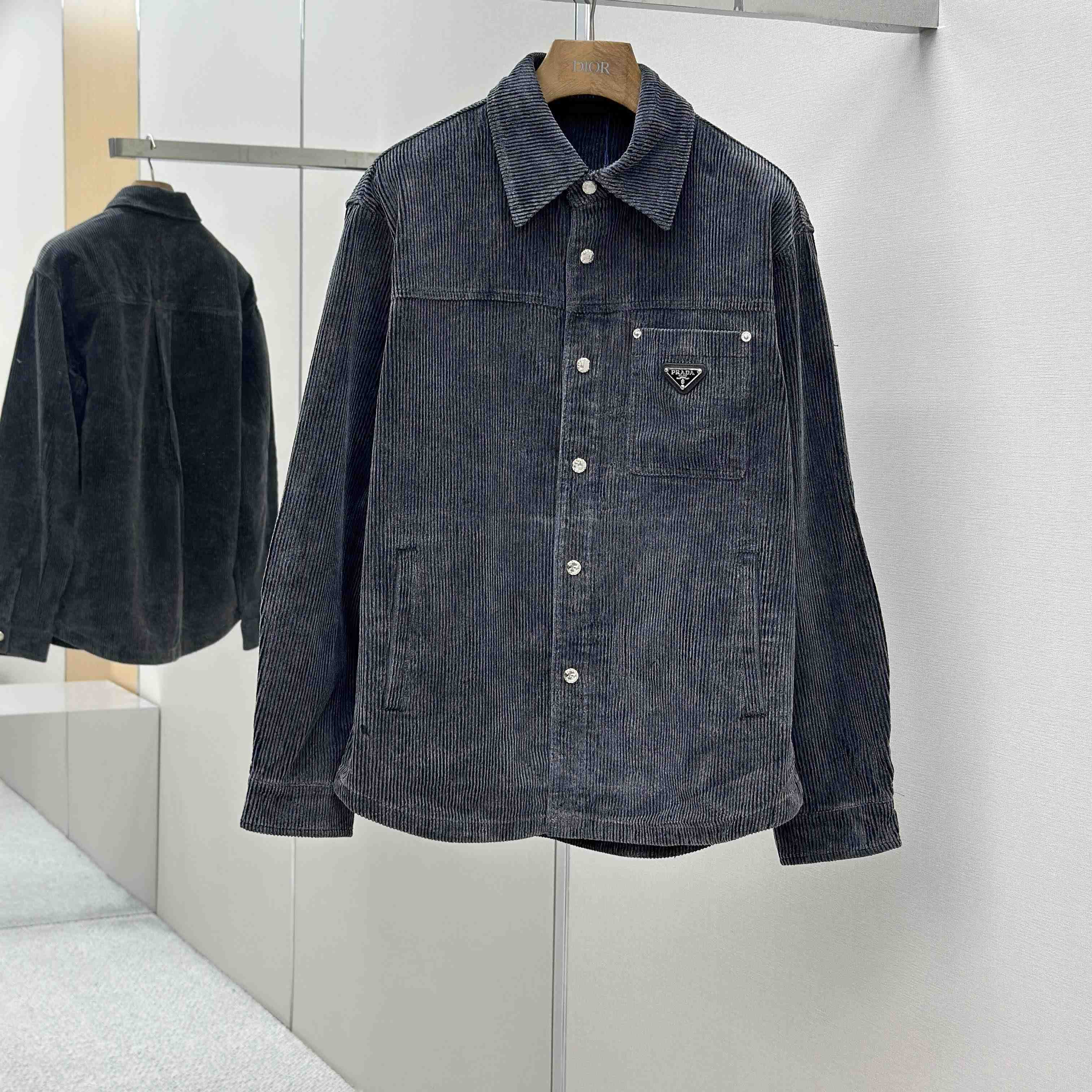 Prada Stretch Cotton Shirt And Pants - DopestKickz